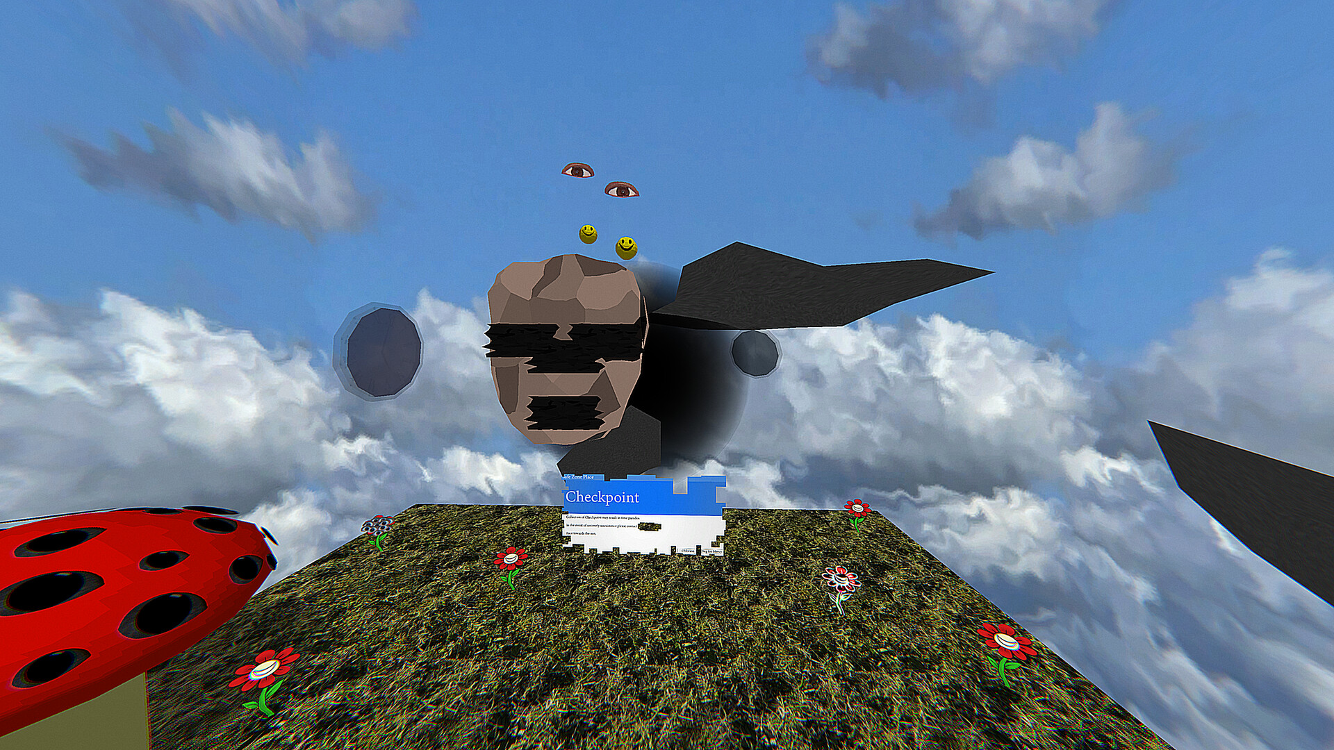 玩家手持雙槍對抗外型奇特的敵人，戰鬥節奏極快