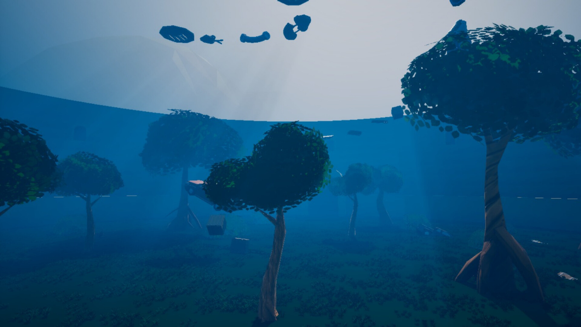 ClusterCluck 遊戲場景夜間模式