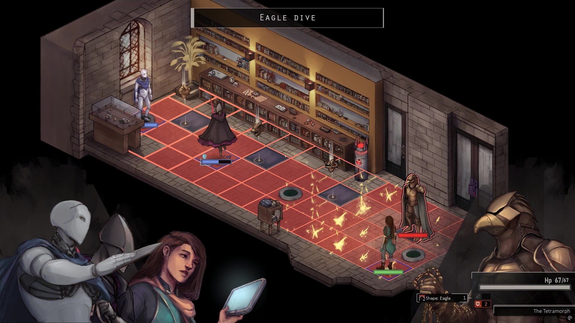 遊戲場景展示，Amelia 在古堡中探索，光影效果細膩