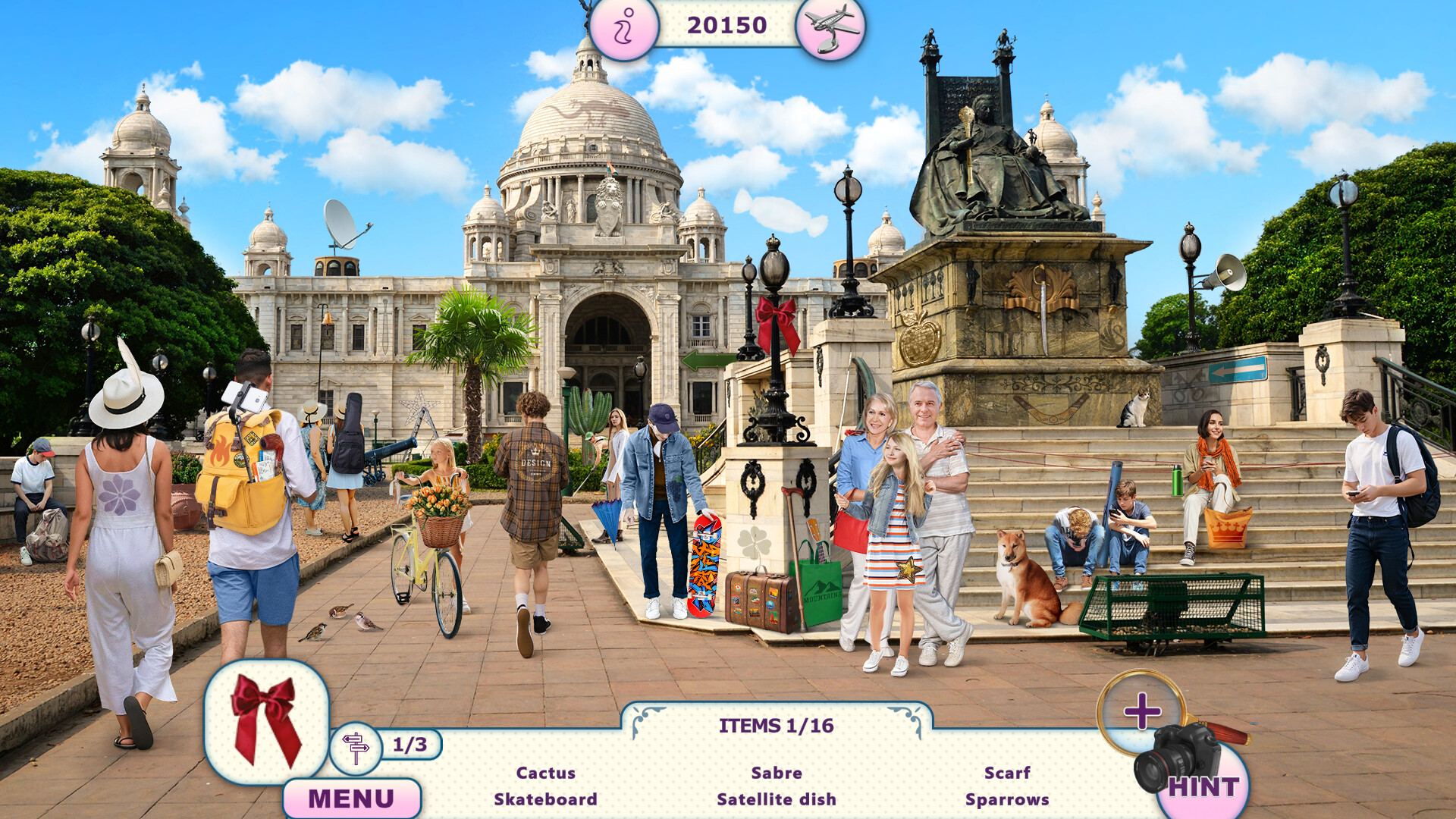 透過遊戲探索世界各地的美景