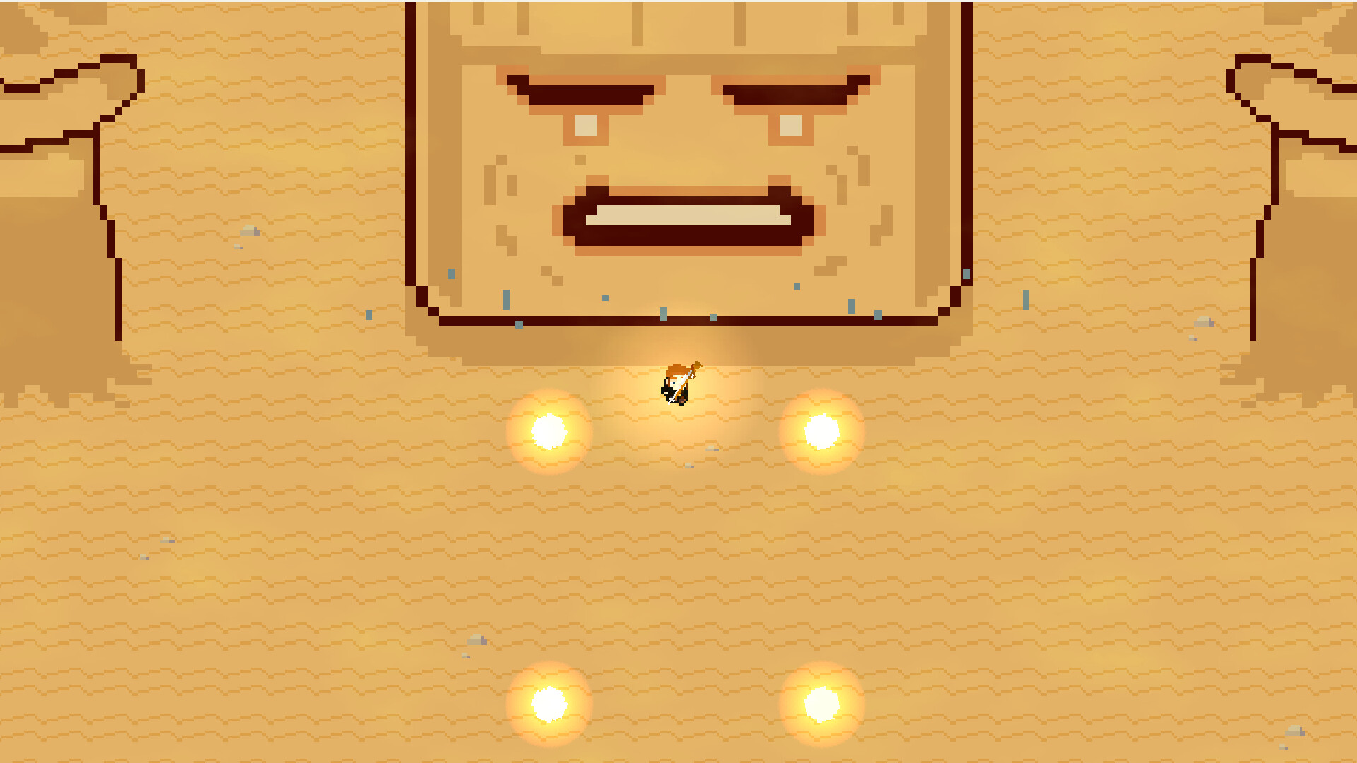 玩家將在像素風格的地圖中進行戰鬥與採集