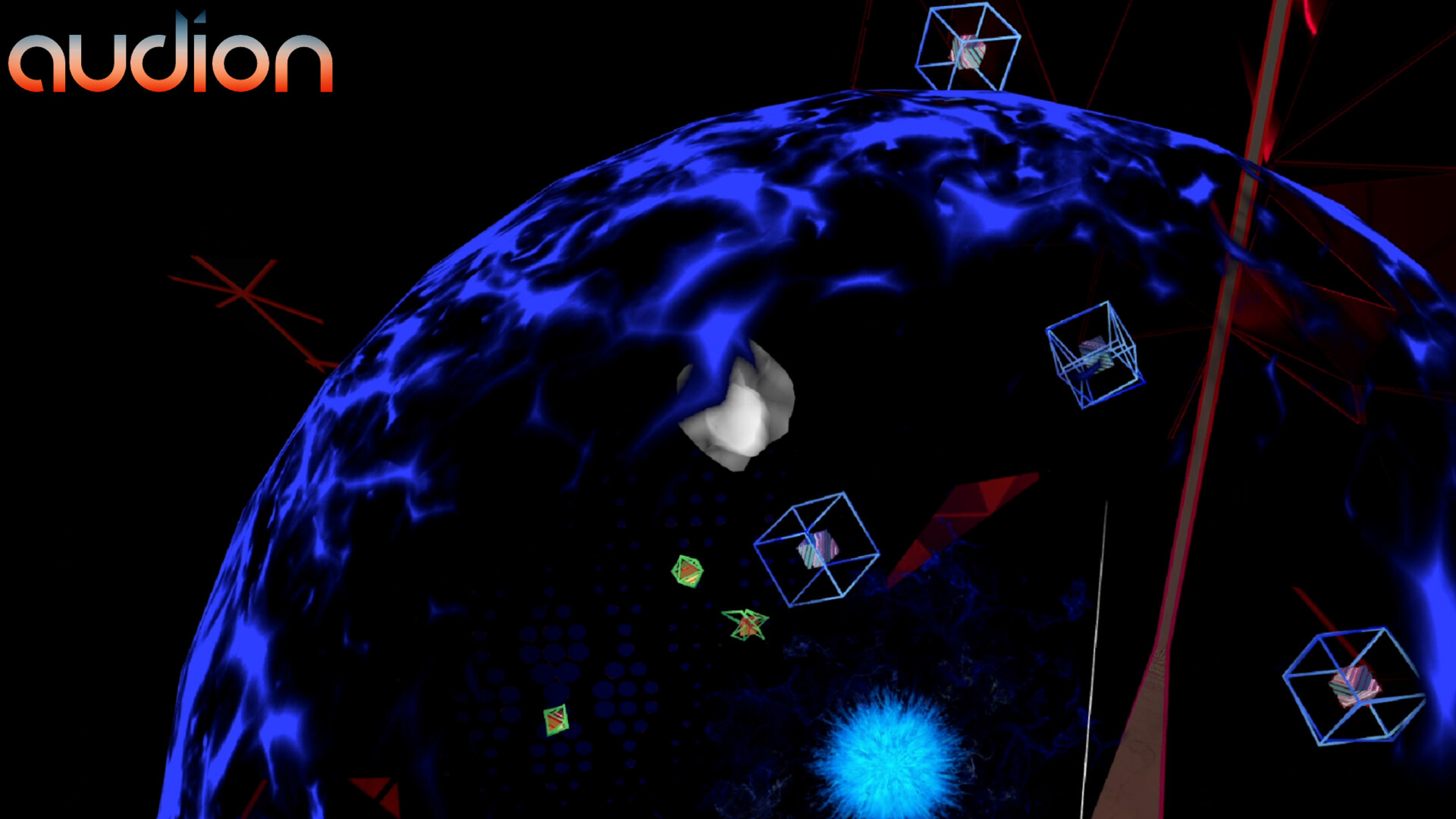 色彩斑斕的視覺效果與音樂節奏同步