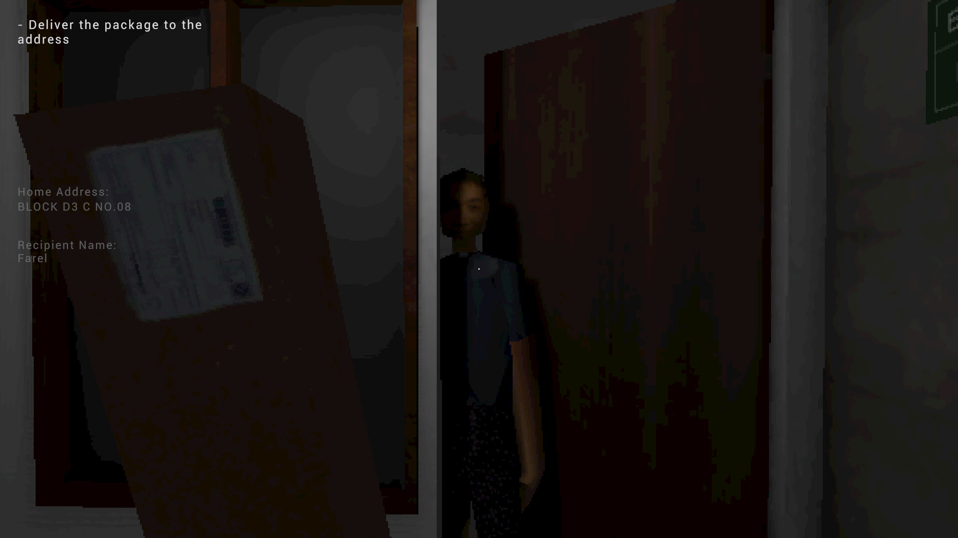 Obsessed : Trace 遊戲截圖 - 駕駛視角