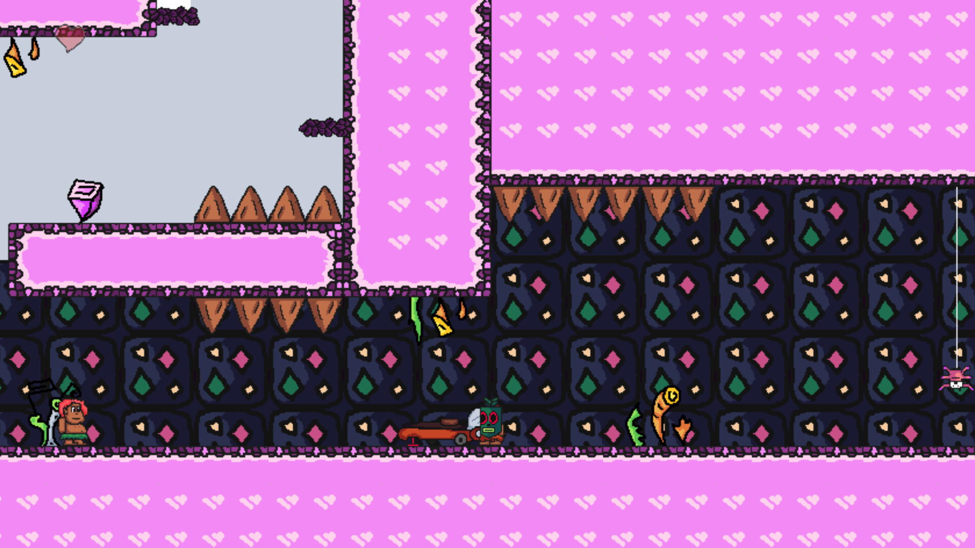 展示遊戲多樣化地形與背景細節的截圖