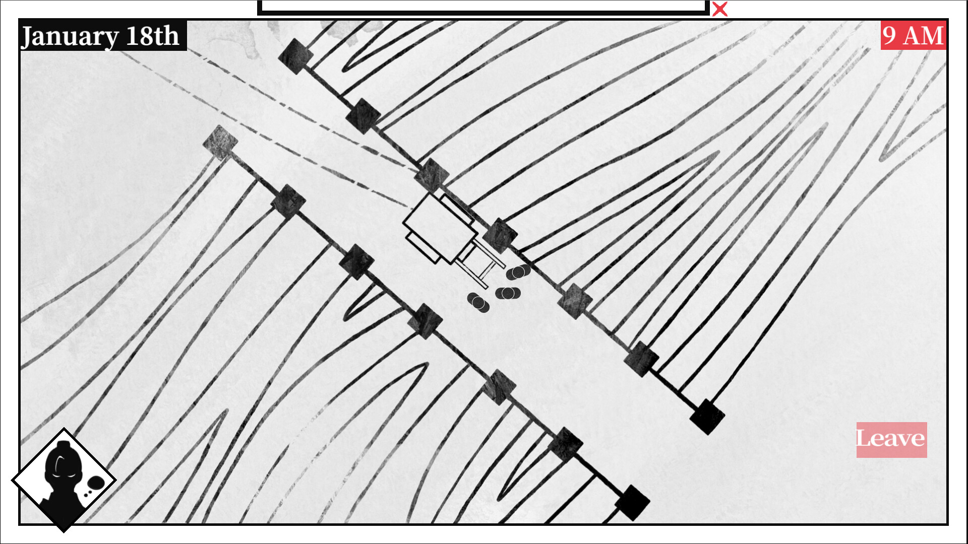 角色屬性與裝備介面