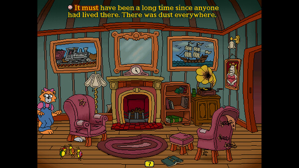 鬼屋內部的探索畫面