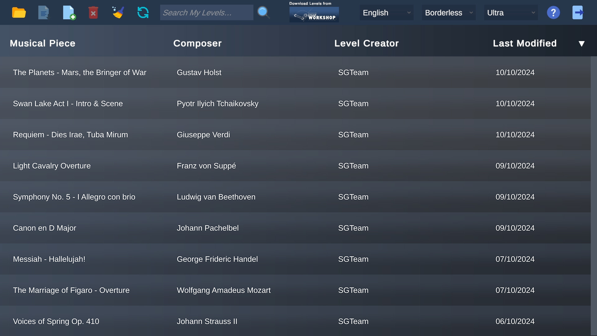 Maestro Level Editor 指揮視角