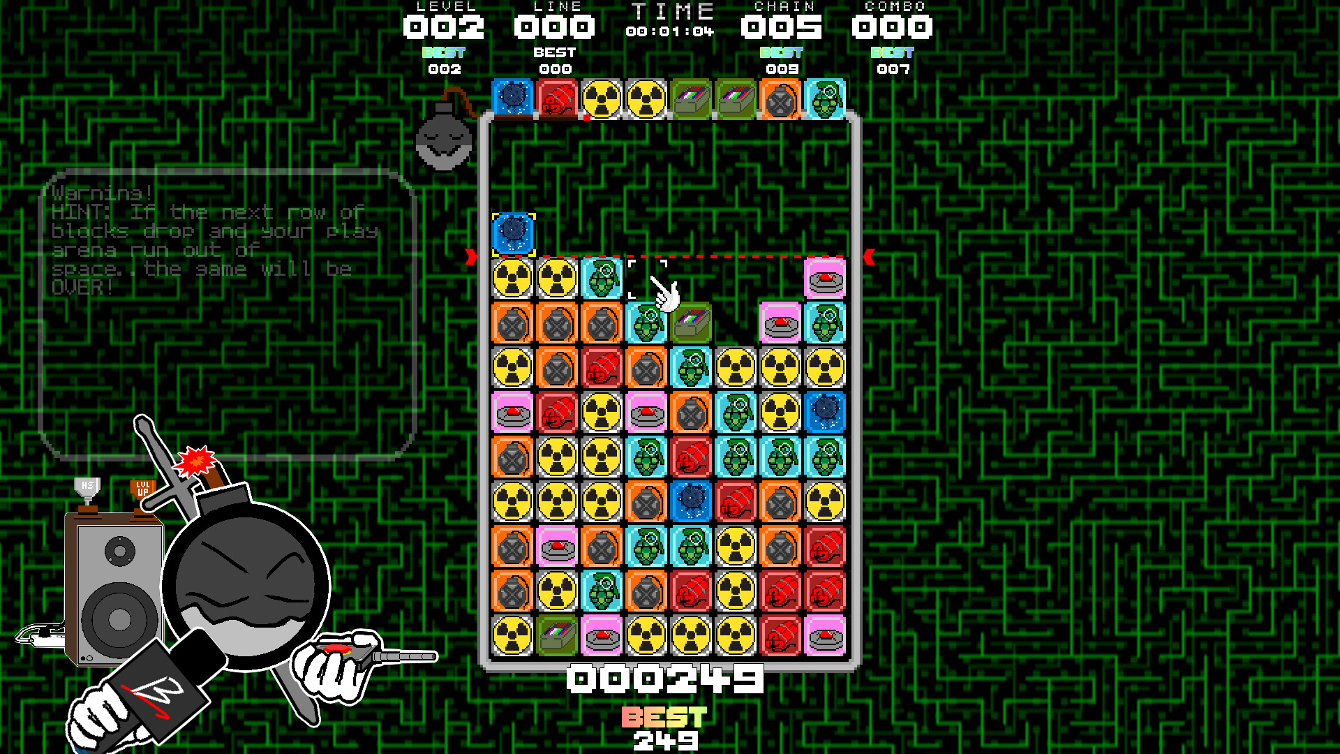 色彩繽紛的消除特效，帶來視覺上的滿足感