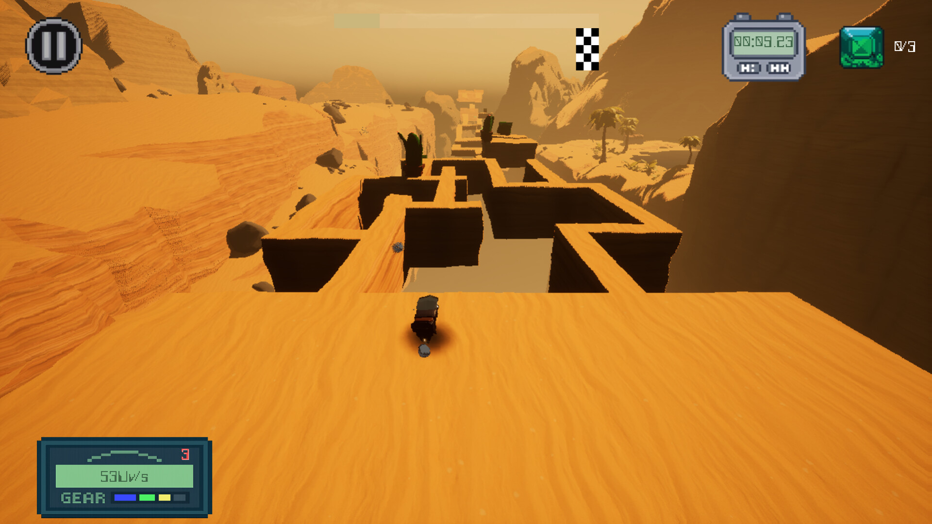 充滿岩漿與危險的火山紀元關卡