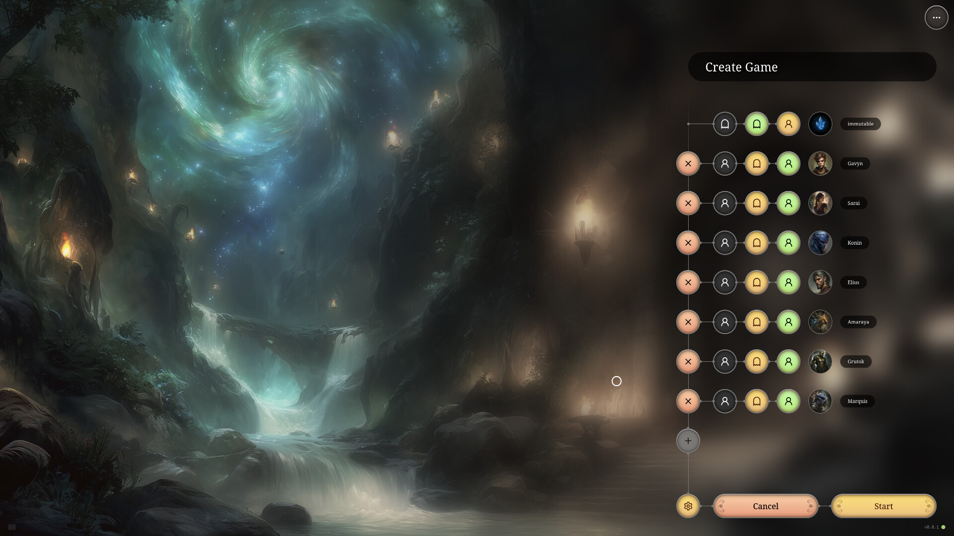 遊戲中的地點卡牌