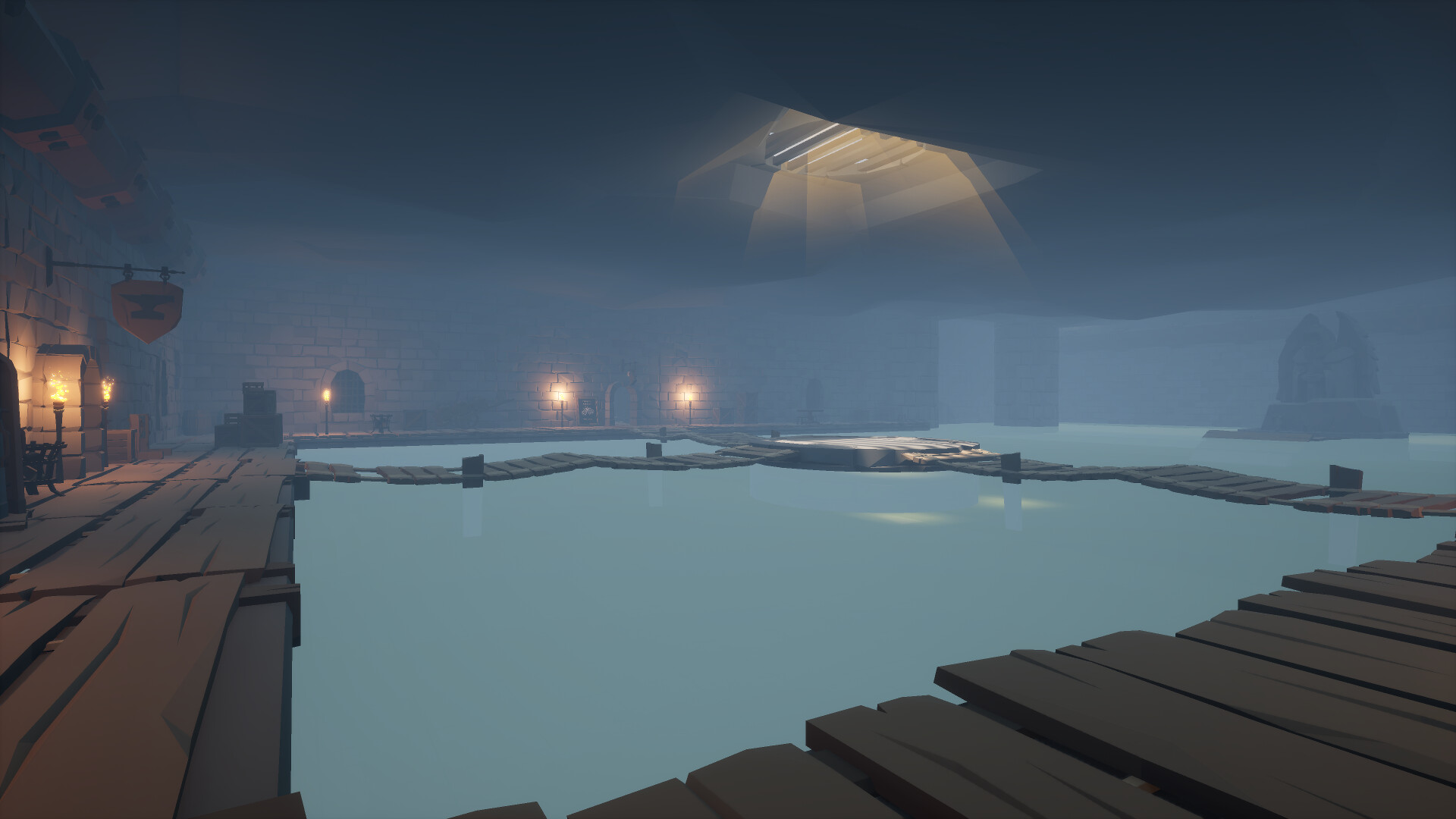 充滿機關與陷阱的地下室