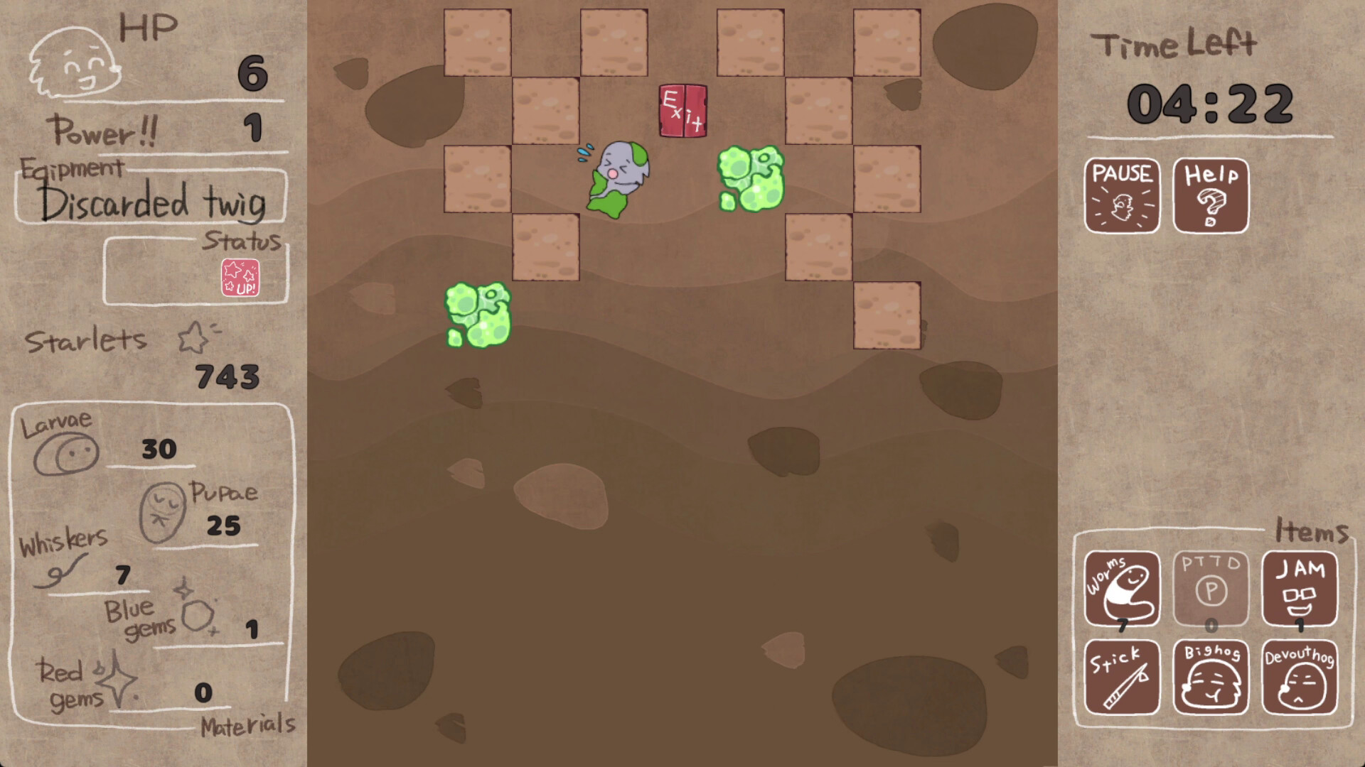 遊戲中豐富的地底景觀和多樣的方塊