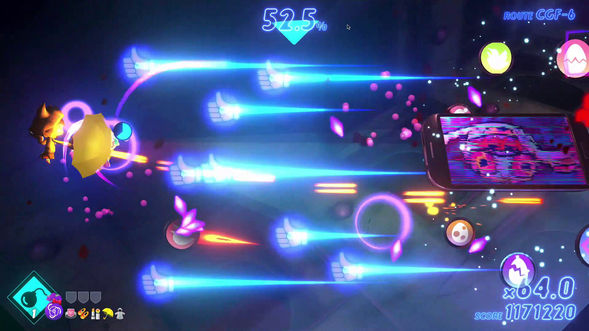 充滿張力的BOSS戰場景