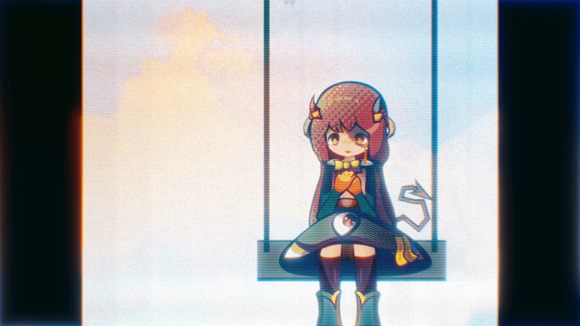 Denpa Nightmares 遊戲截圖 - 對話場景