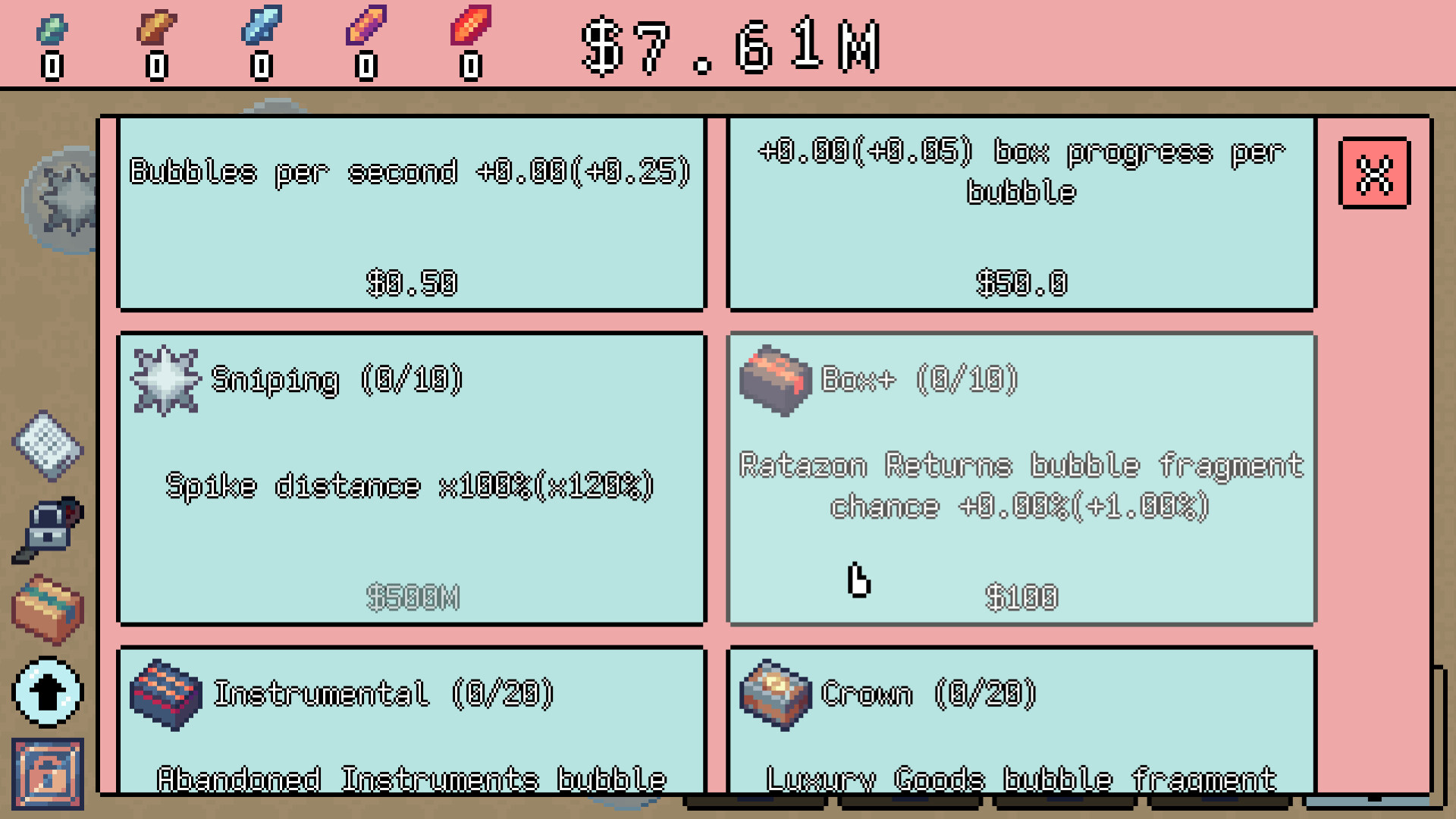 Unboxathon 遊戲後期充滿特效的畫面