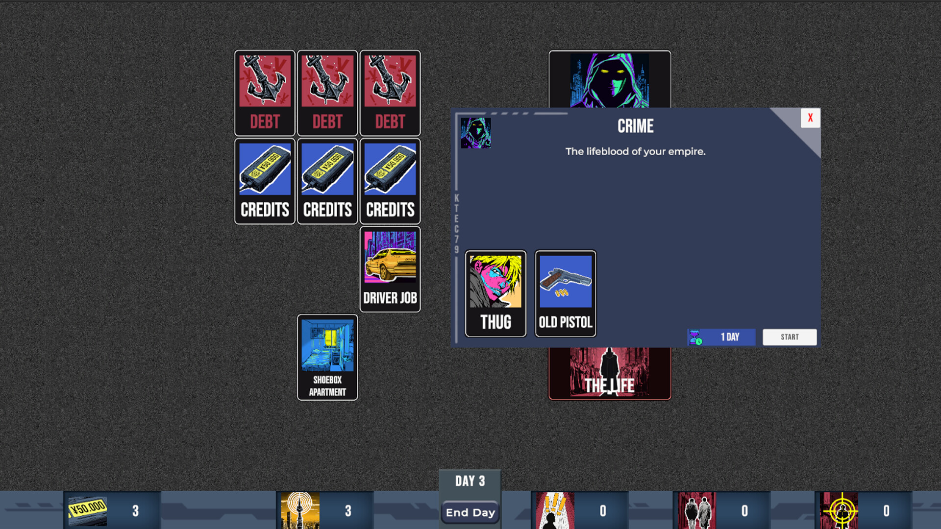 遊戲中的地圖介面，玩家需要在不同的區域擴張勢力