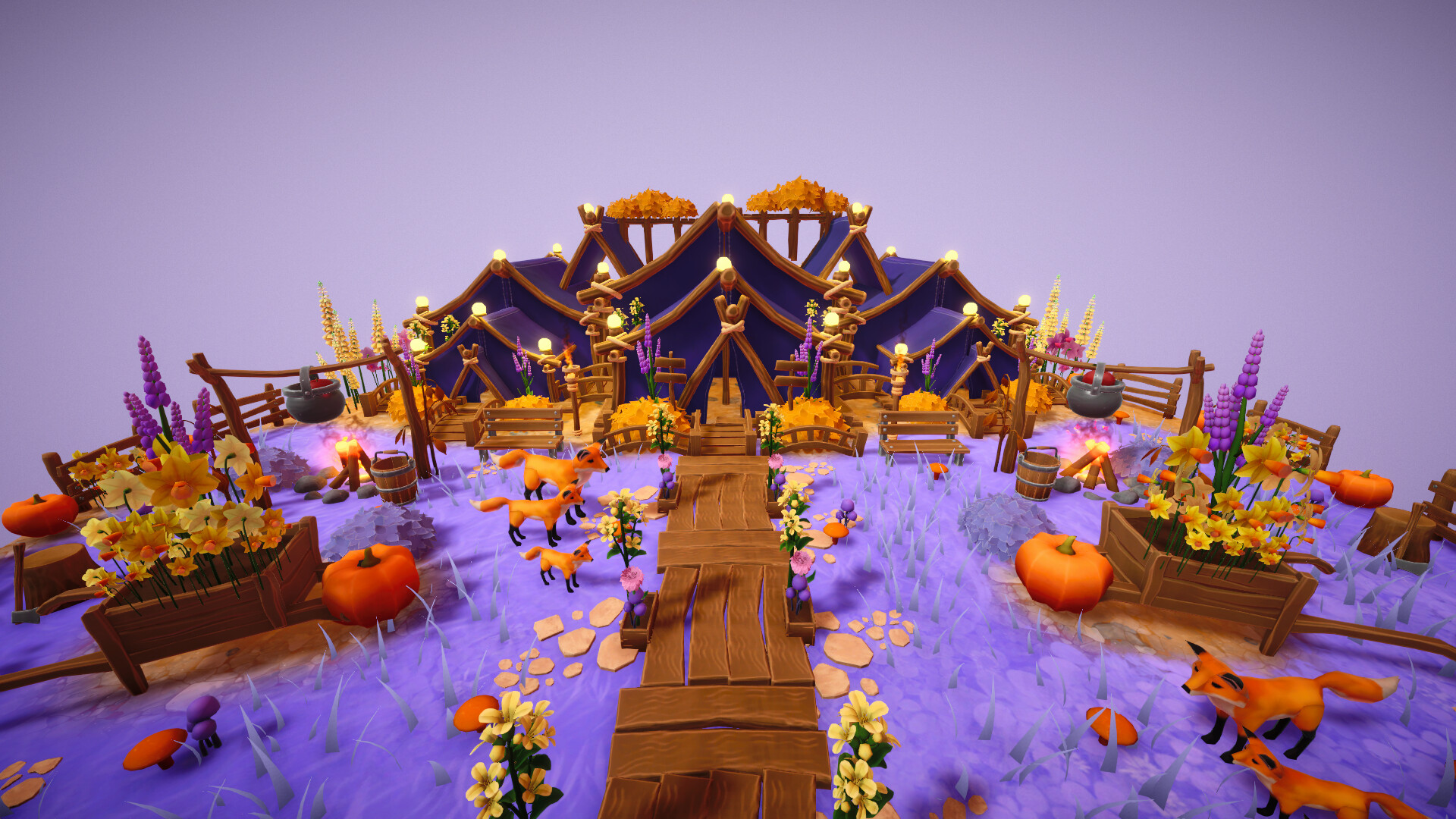 冬季雪景主題,展現遊戲多樣化的季節與氣候設定