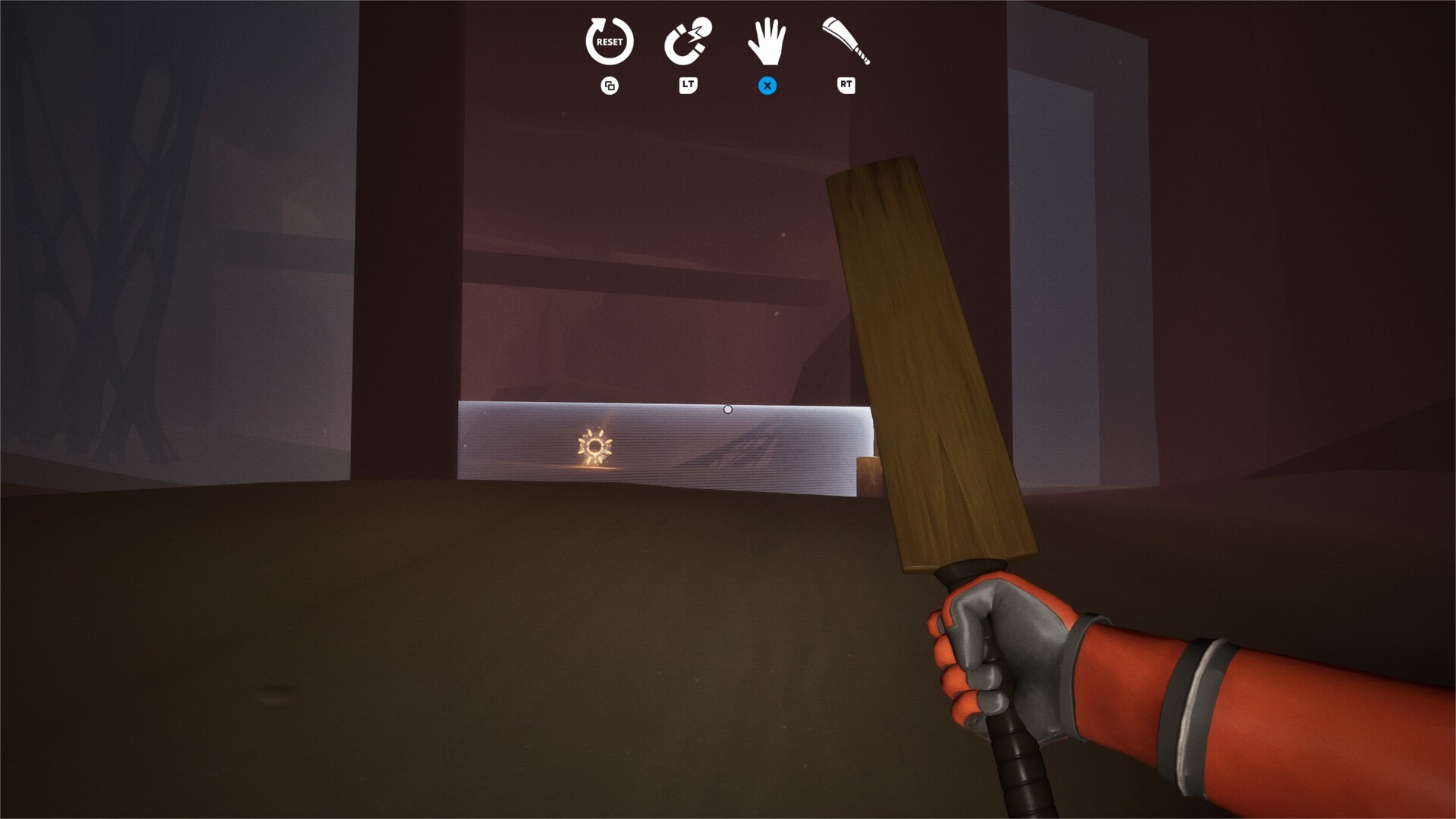 兩名宇航員角色站在一起，望向遠方。