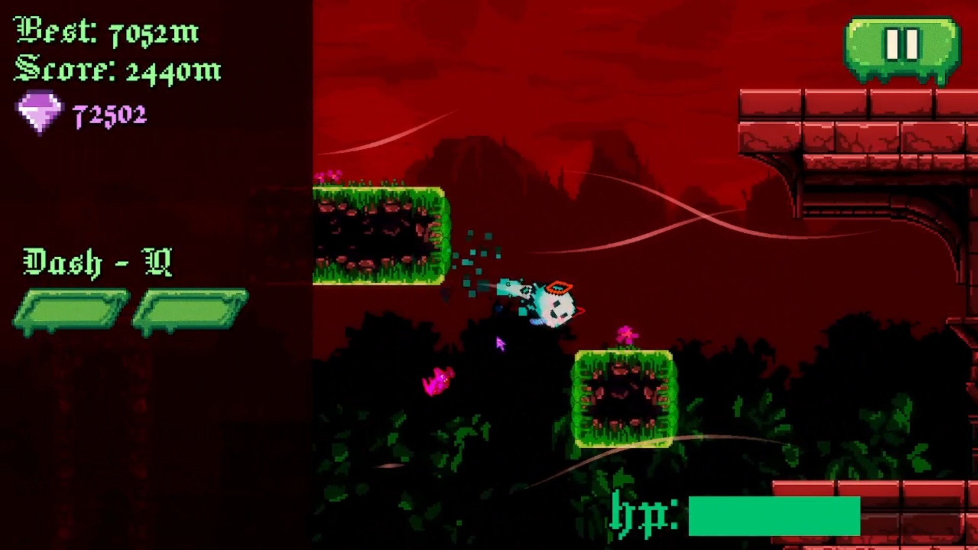 收集寶石可解鎖多種可愛的史萊姆造型