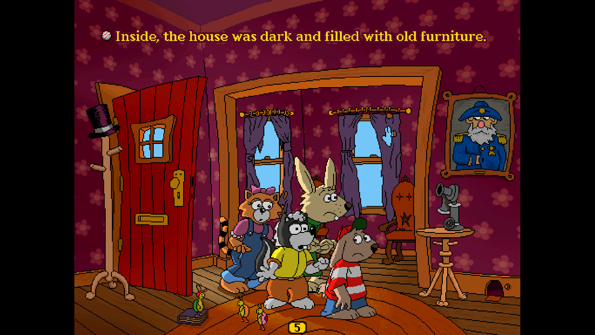 哈利驚訝的表情特寫