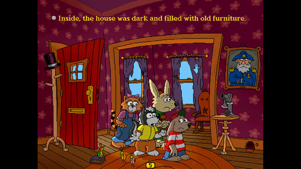 遊戲角色互動特寫