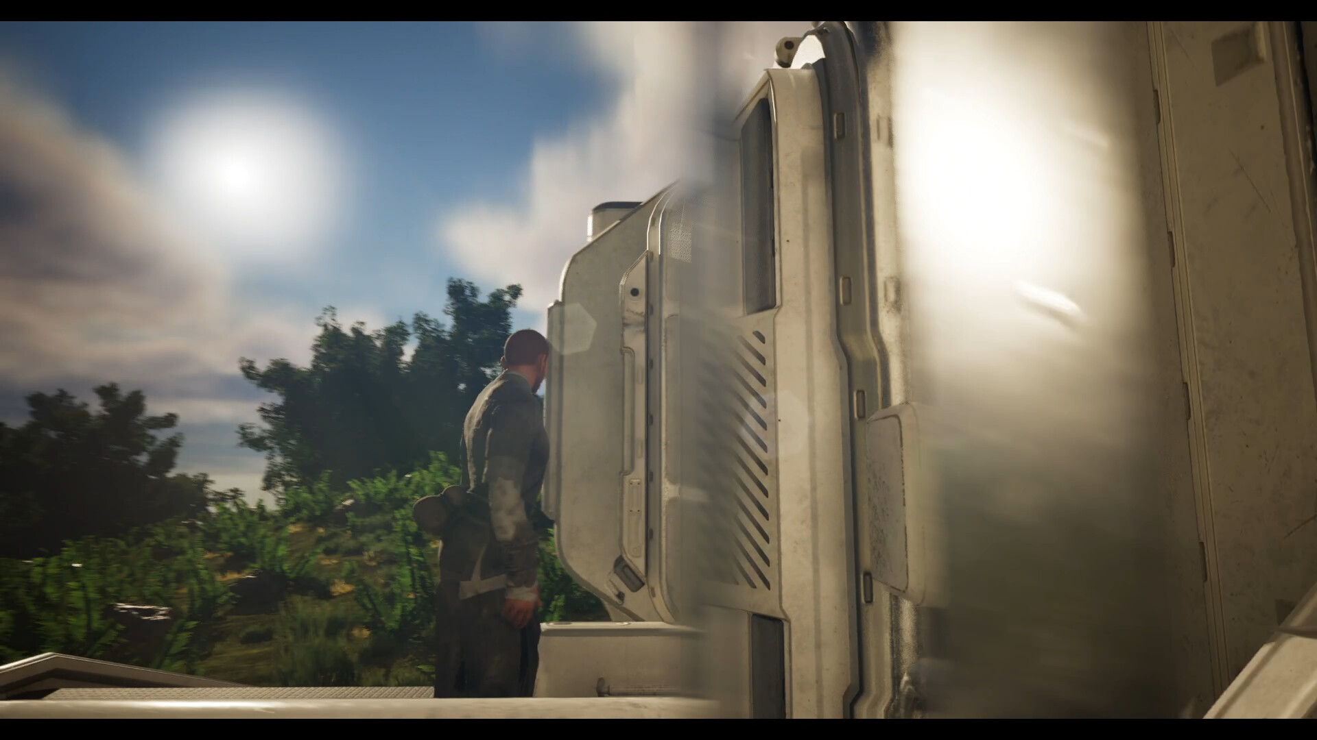 玩家在廣闊的世界中探索。