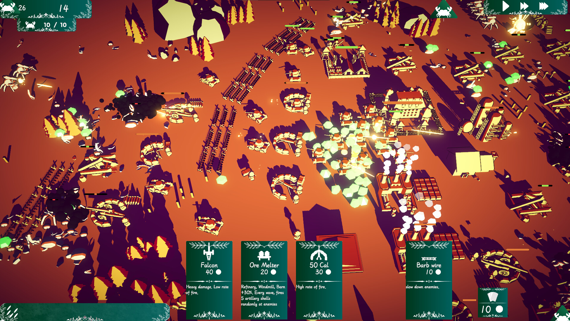 Paddle Protectors 戰鬥畫面