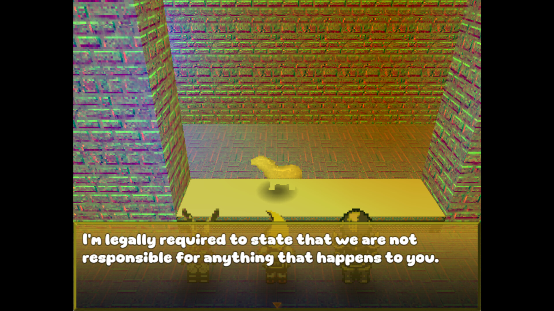 一個類似於村莊或城鎮的場景,充滿了超現實的色彩和建築風格