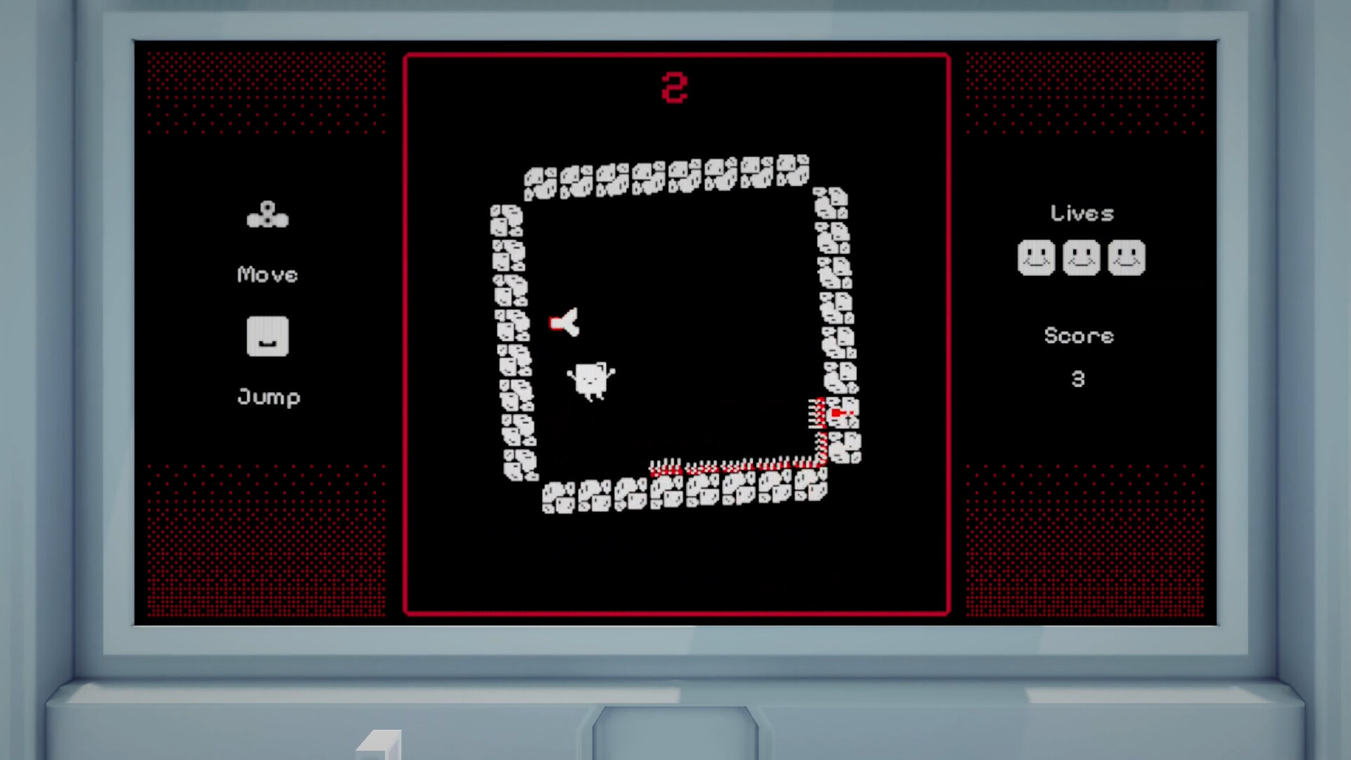 遊戲中的一個場景，似乎暗示著某種終點或新的起點。