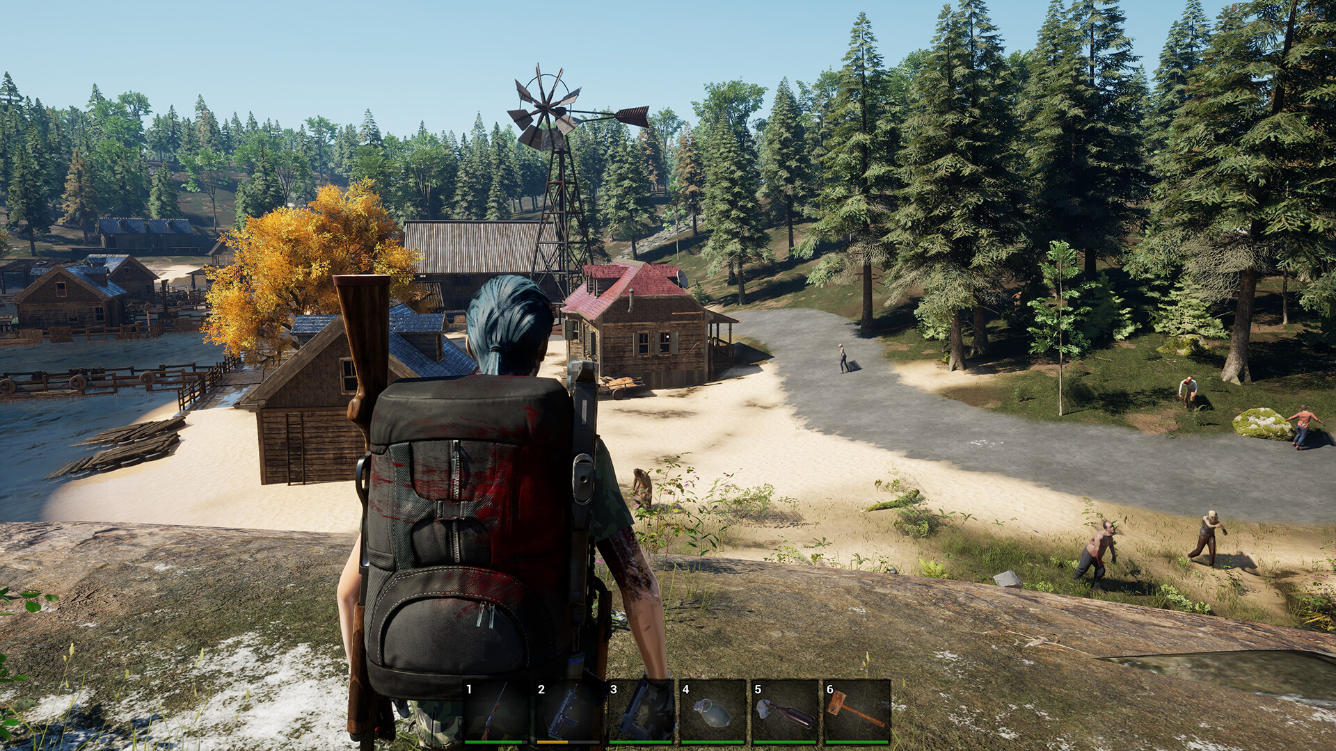 遊戲中的戰鬥場面