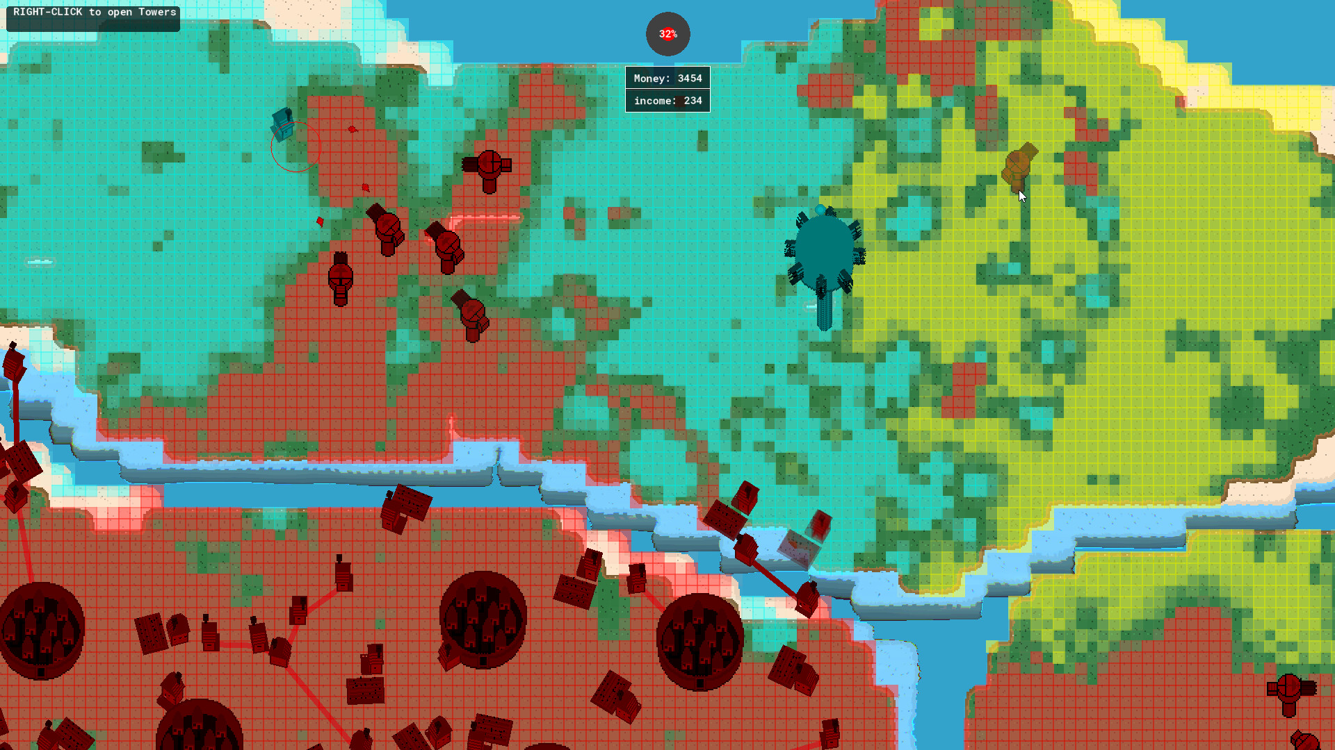 不同地貌的戰役關卡