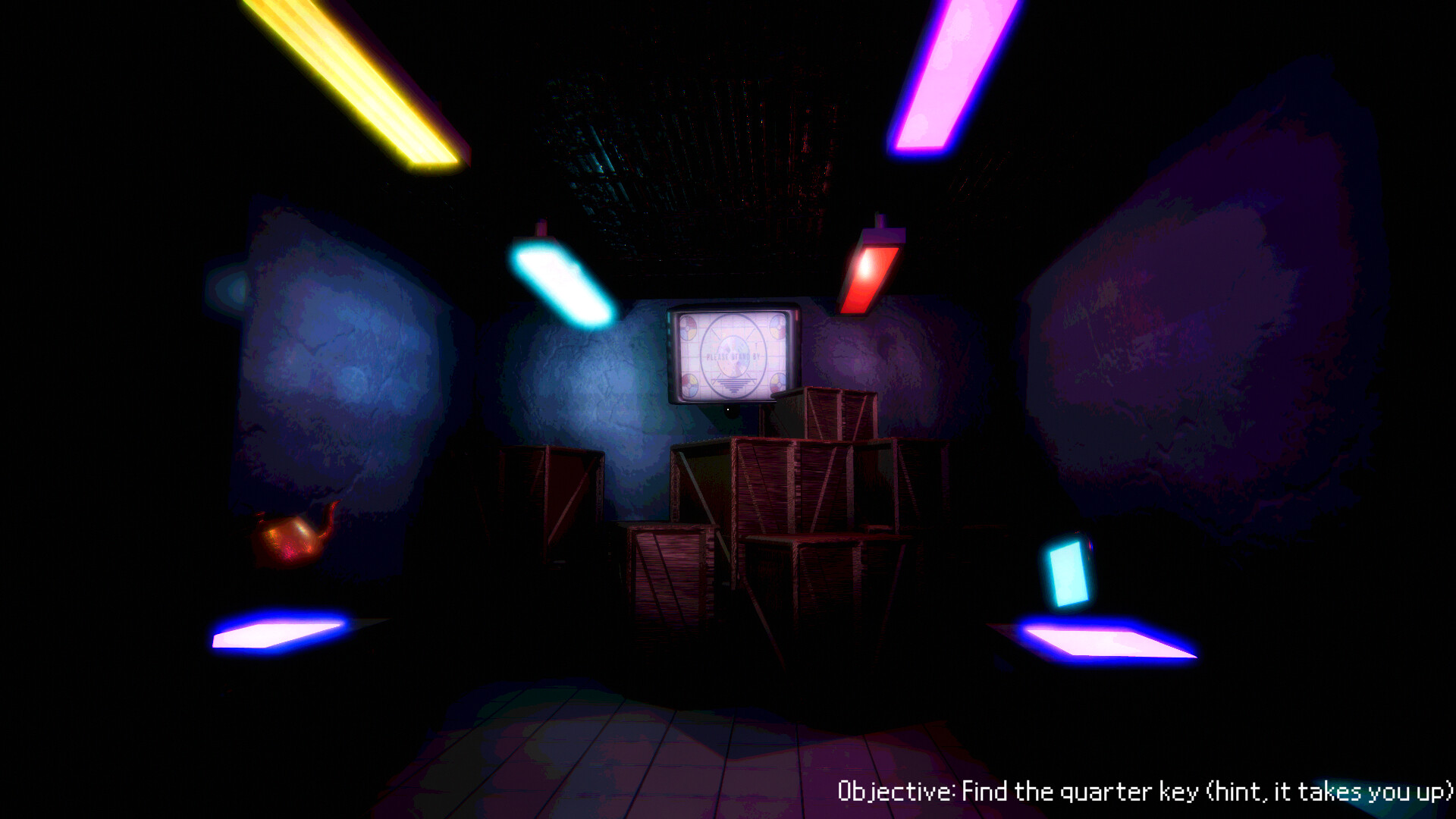 遊戲中的控制台介面,顯示著複雜的數據與紅色的警示燈光