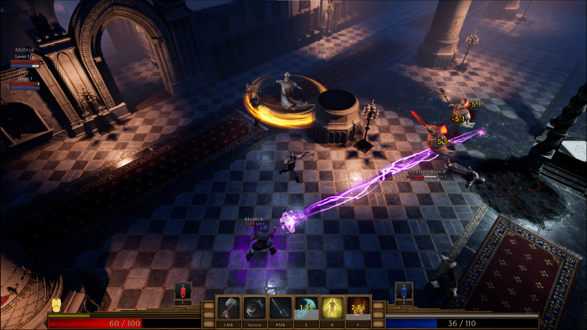 多人合作共同對抗強敵