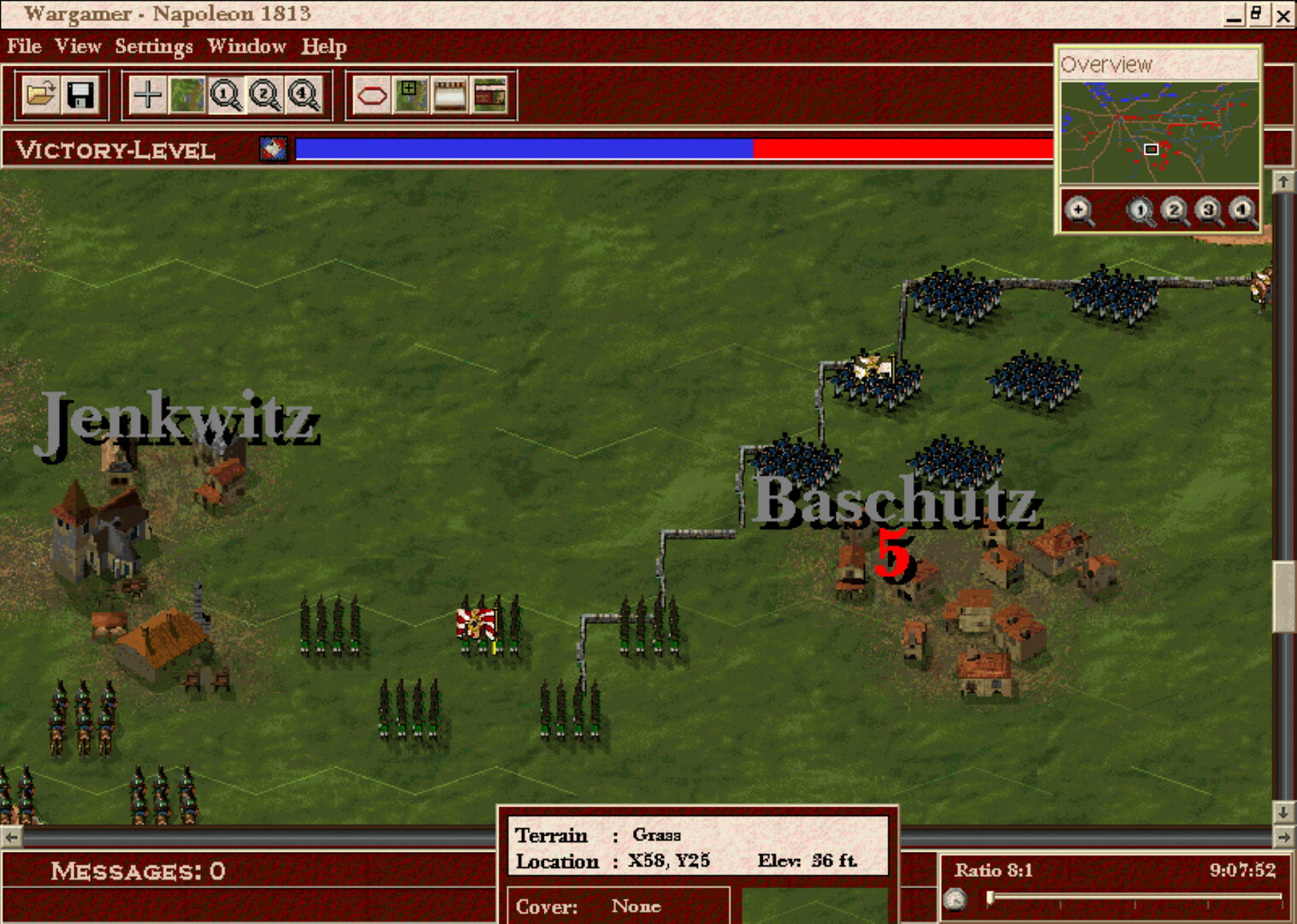 部隊陣形與地形運用