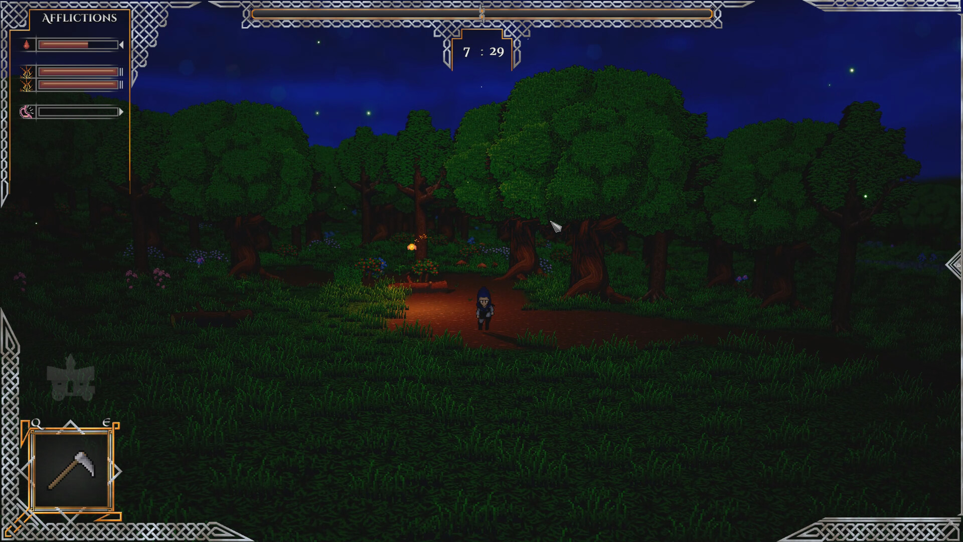 充滿氛圍的場景設計與光影效果