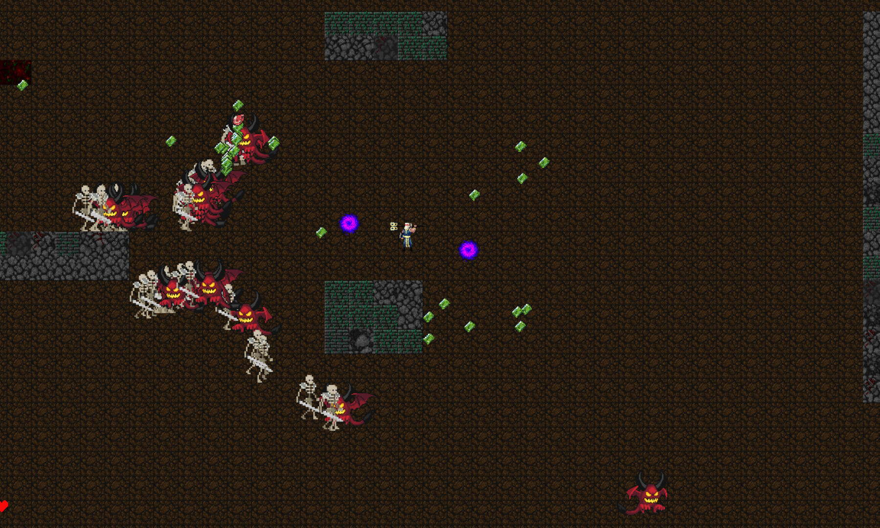 豐富的技能特效與像素風格畫面是遊戲的一大亮點。