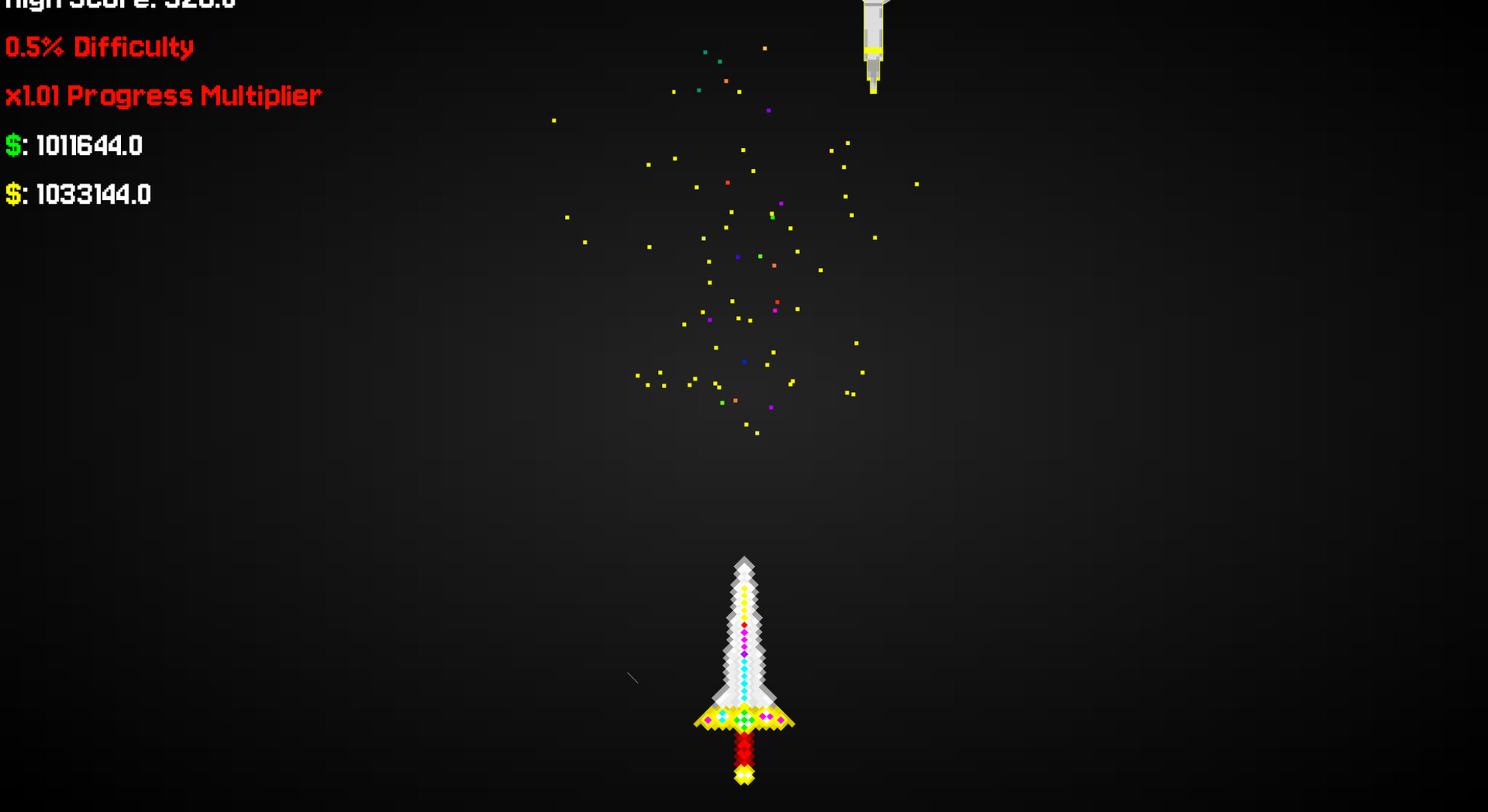 遊戲中的連擊與特效展示