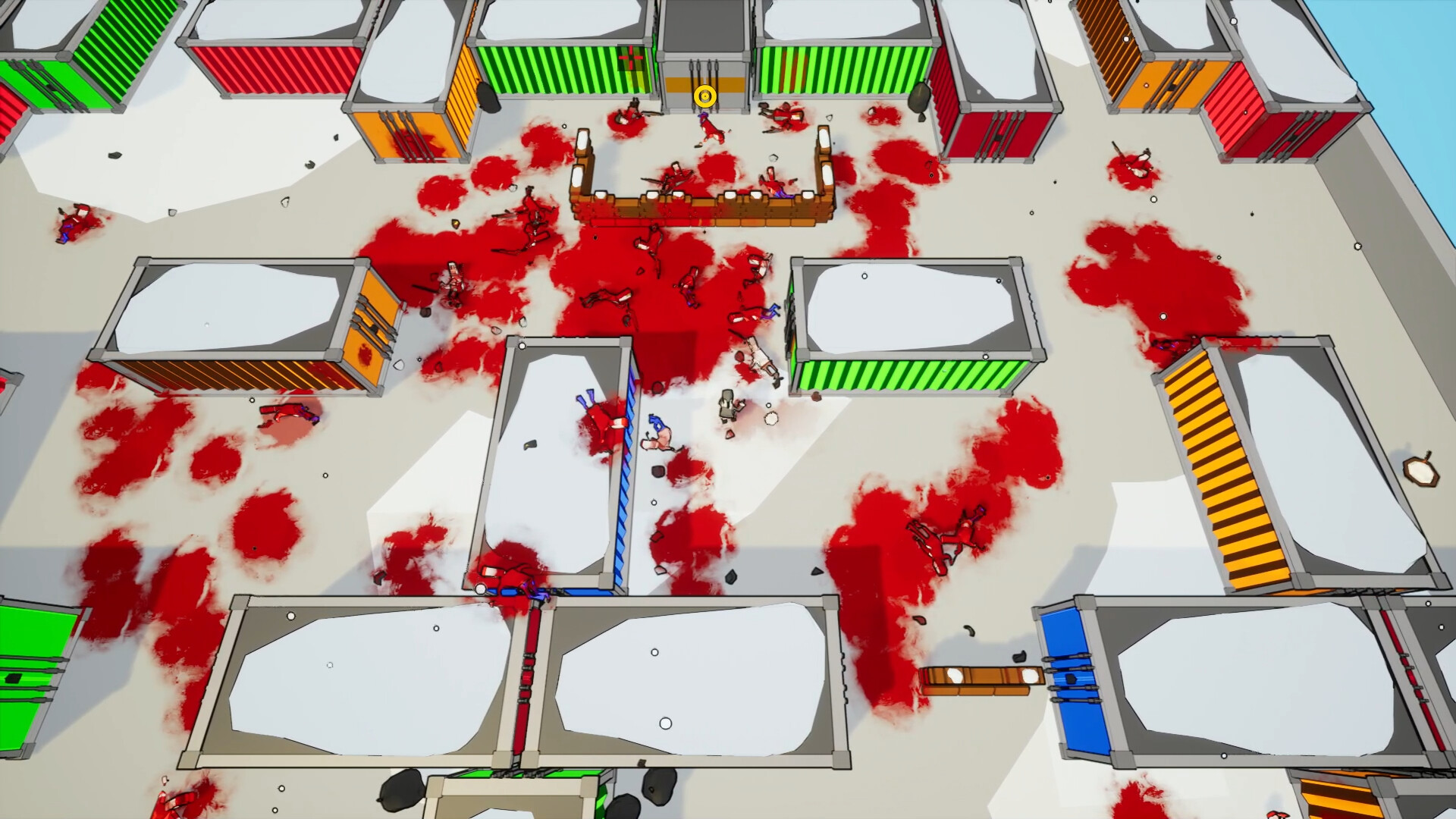 充滿細節的遊戲場景