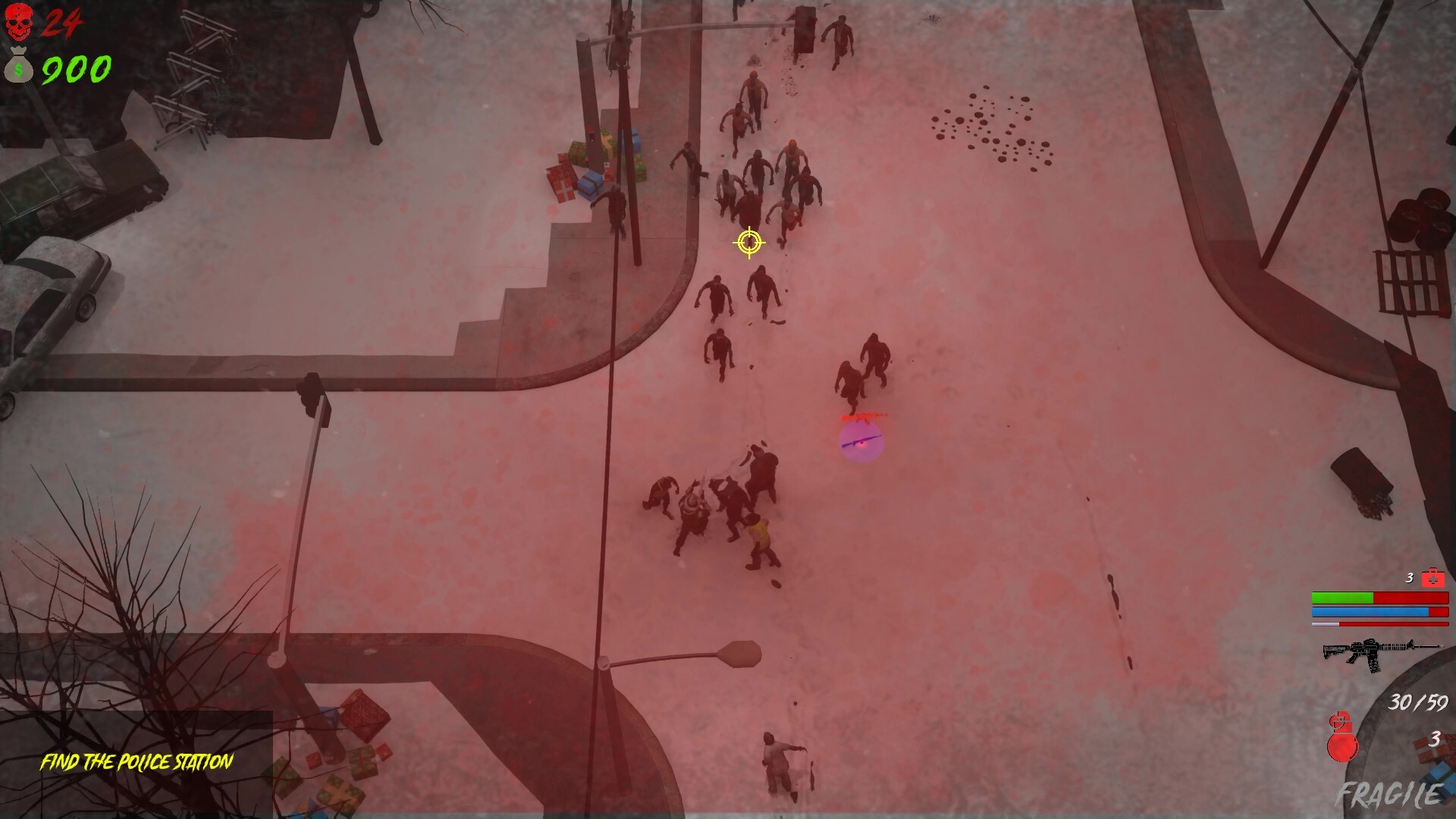 使用重型武器對抗特殊的變異體