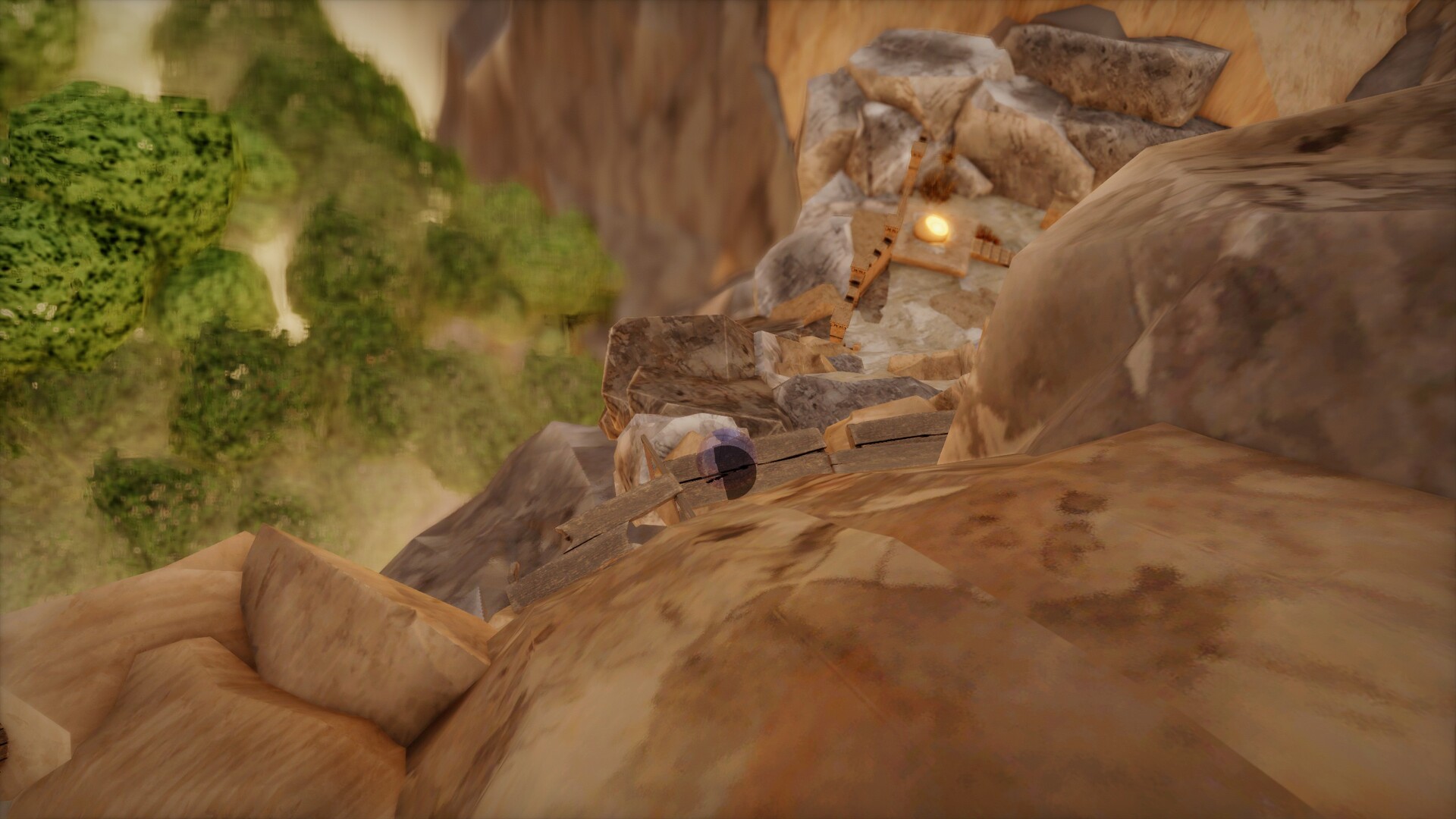 危險的空中平台