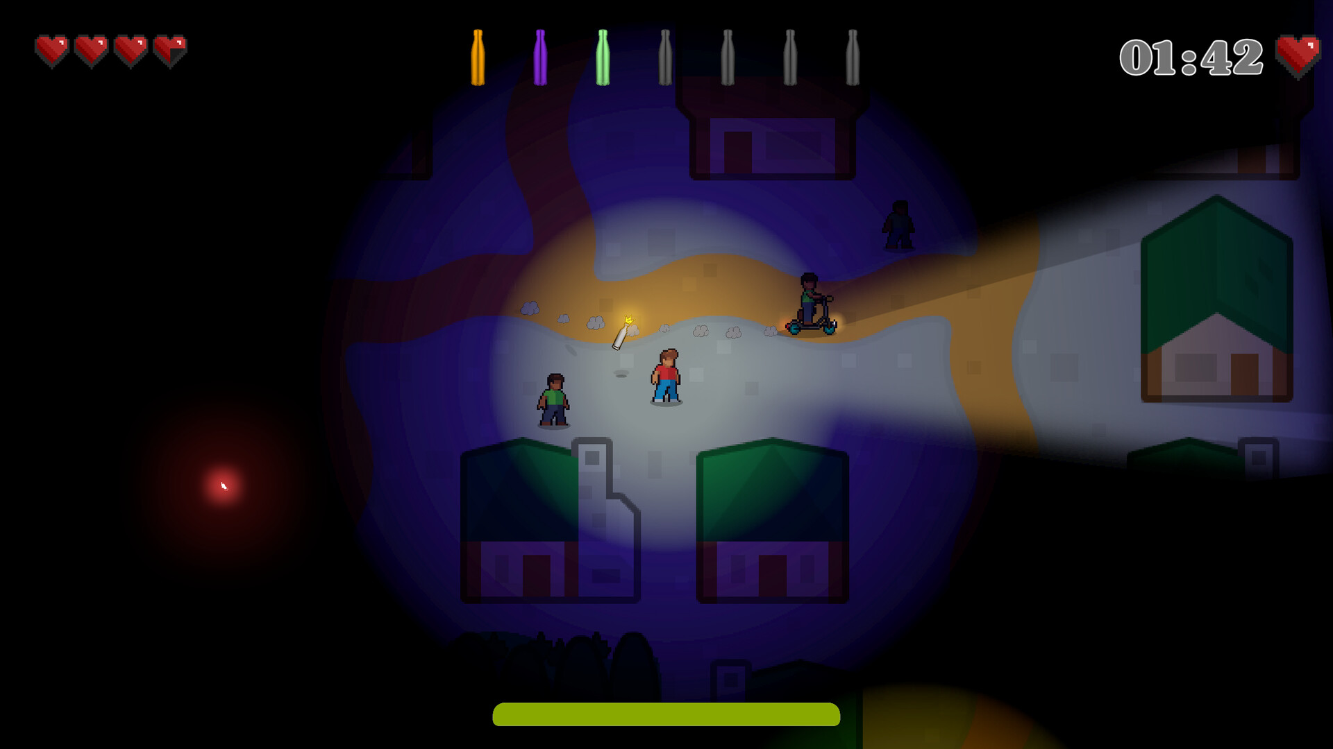 遊戲截圖 - 像素風格畫面