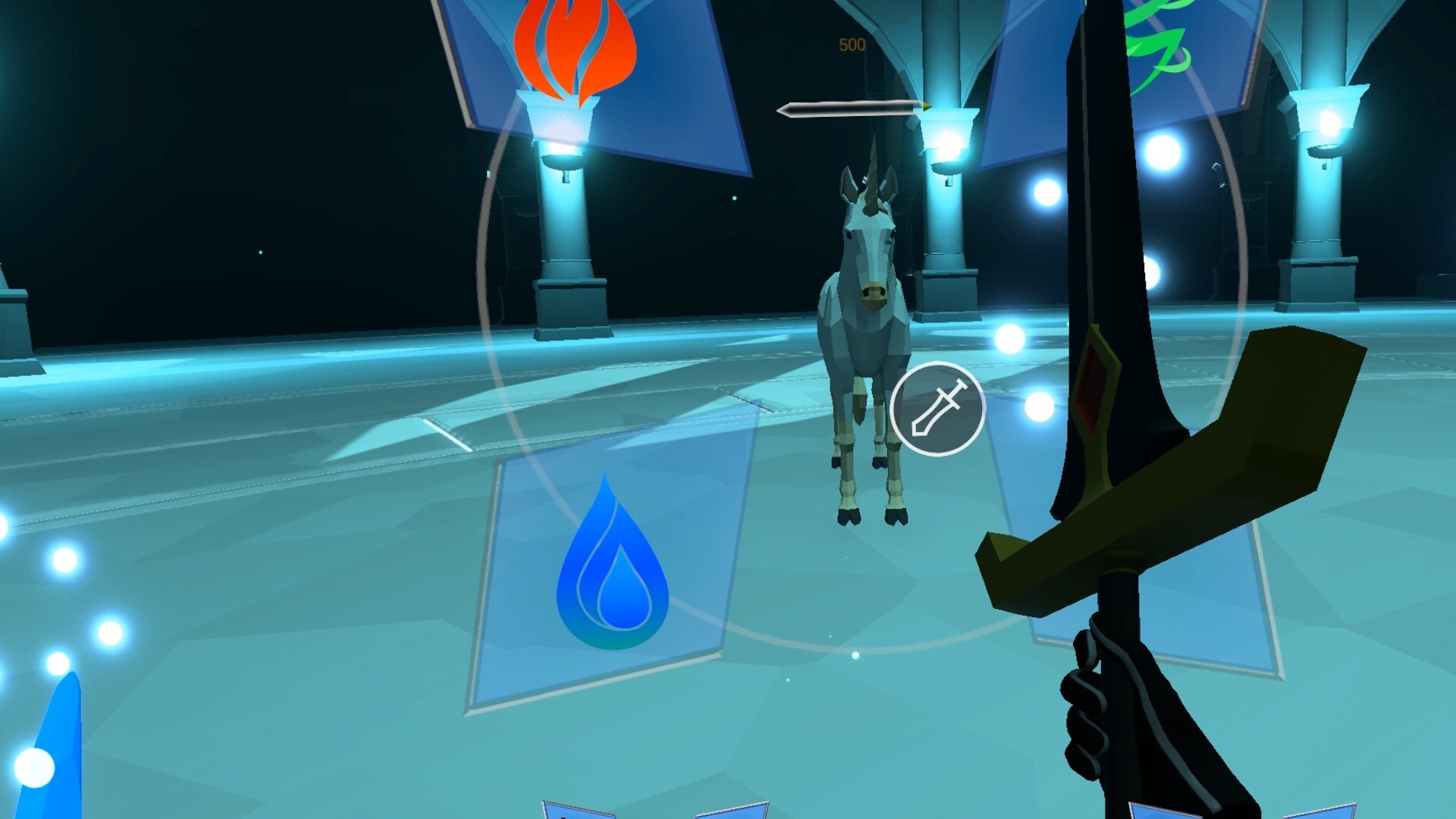 Trace of Gladius 怪物對峙畫面