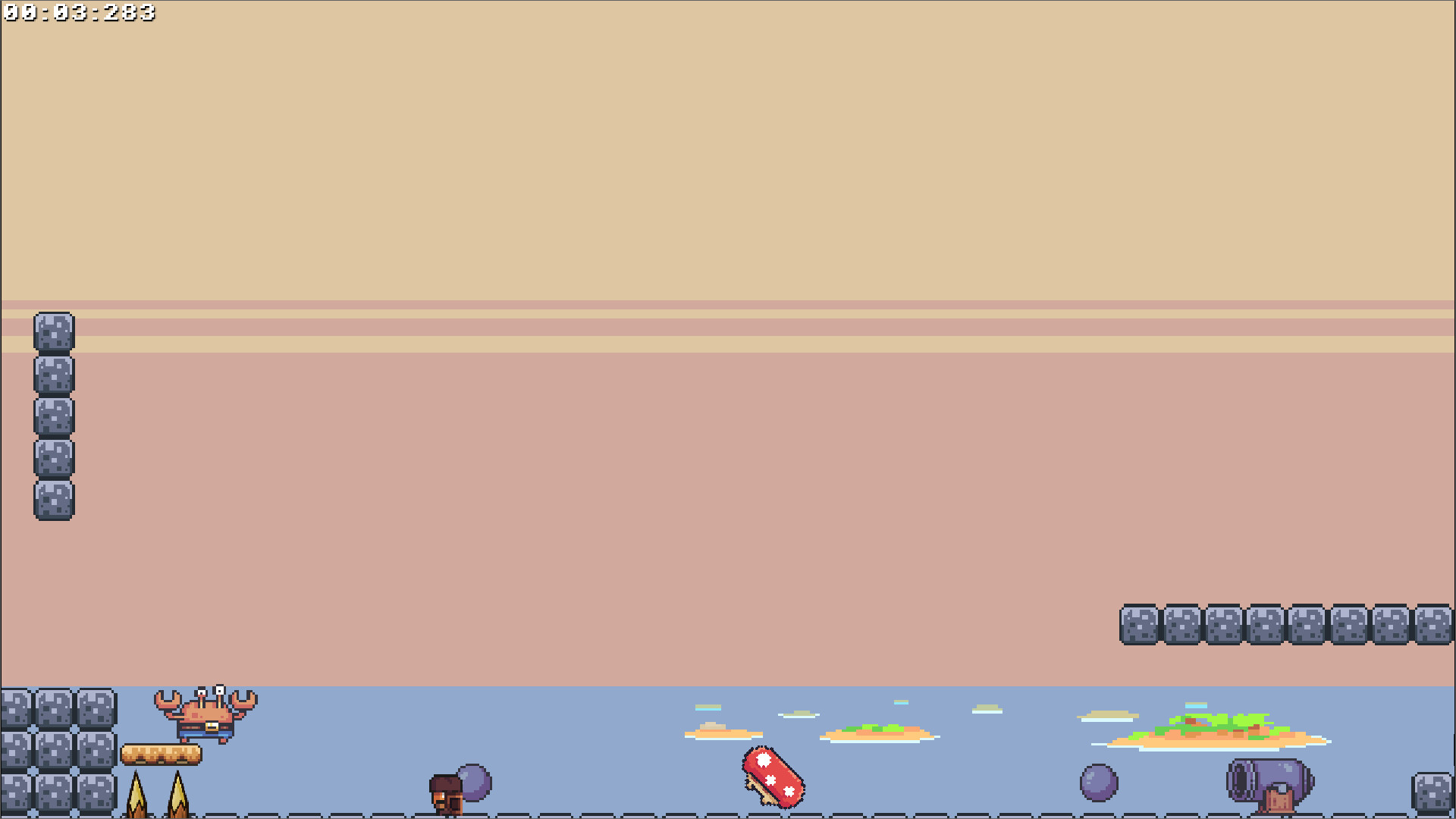 Useless Timmy 充滿陷阱的關卡