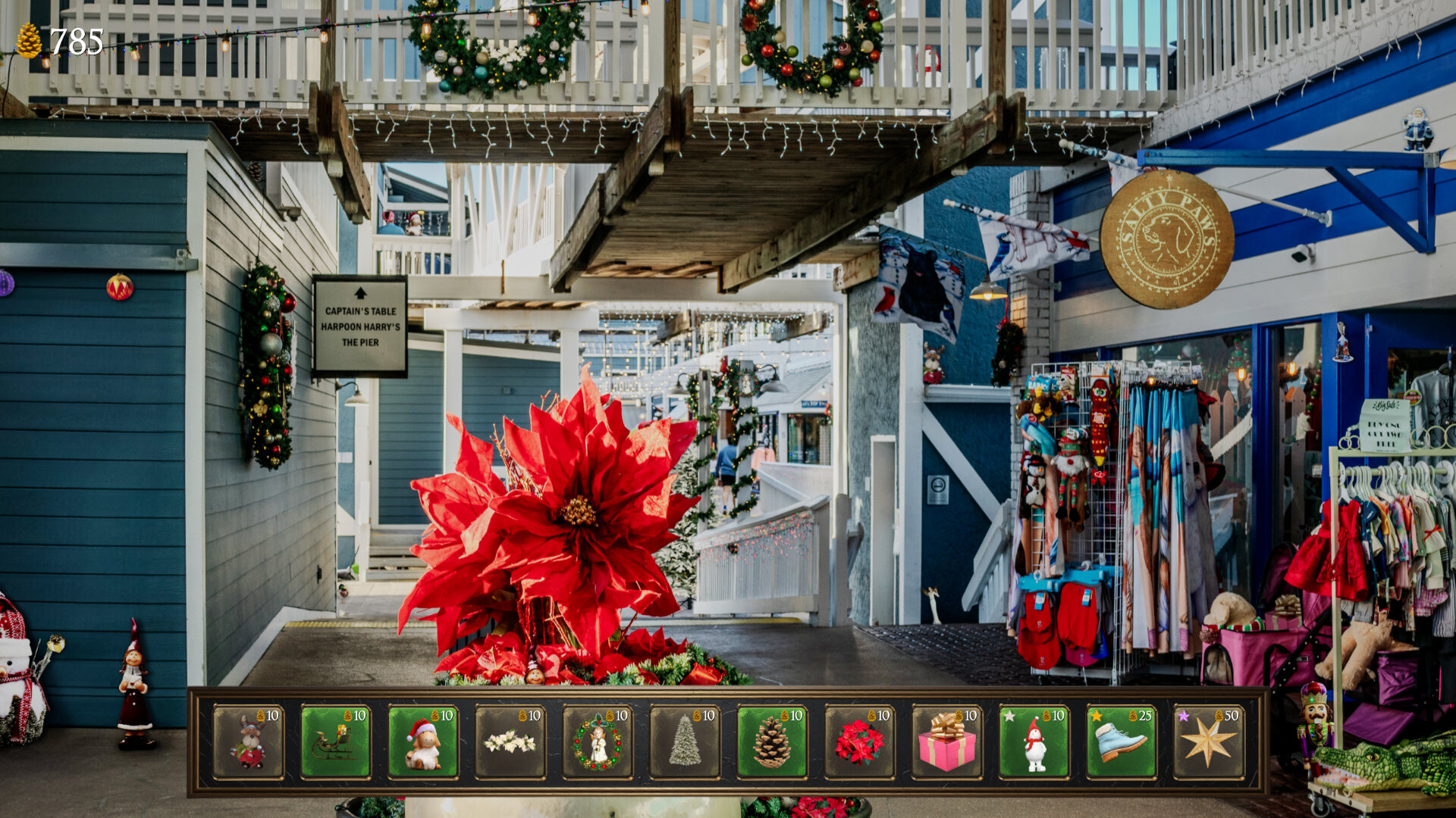 充滿節日氣氛的室內場景設計