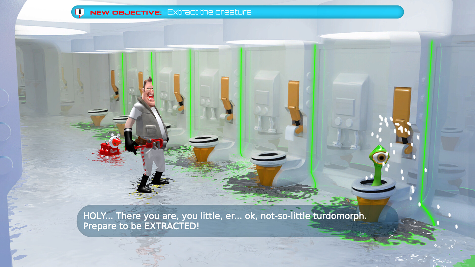 充滿細節的太空場景