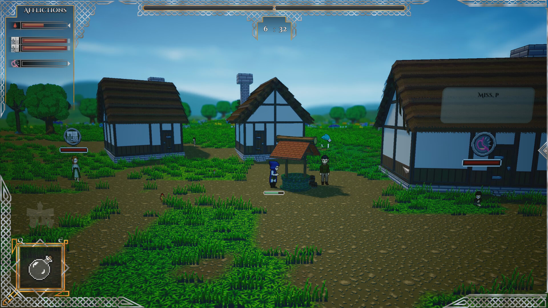 遊戲中的對話與敘事介面