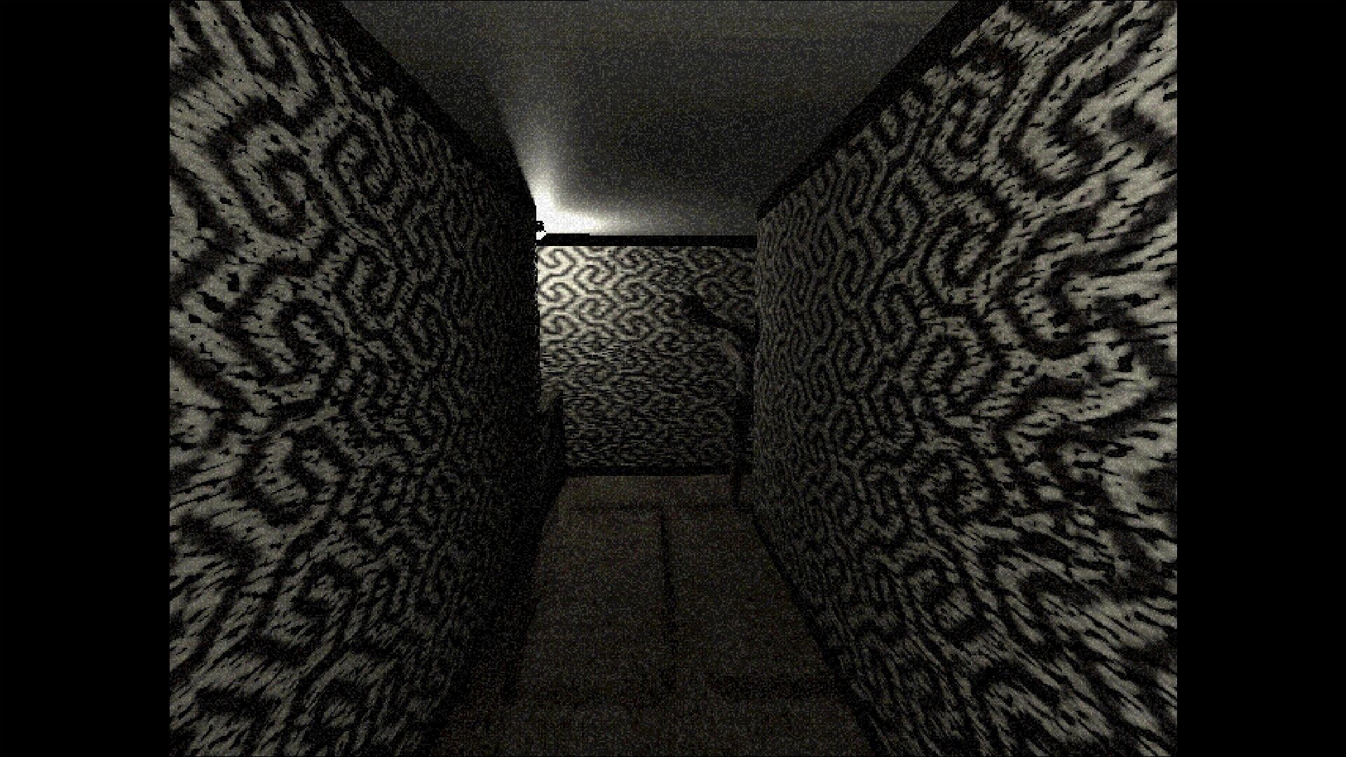 遊戲場景截圖，特寫視角展現不安的細節