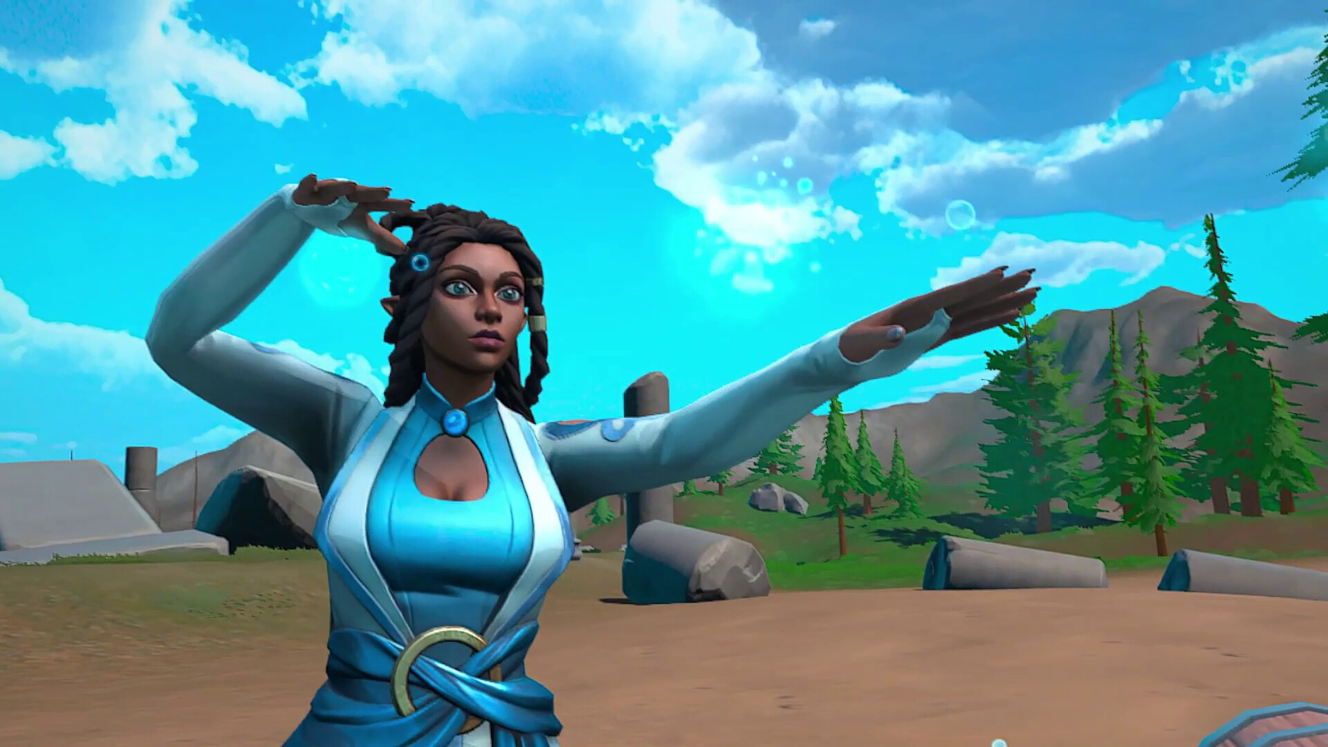 遊戲中的環境設計多樣,從神殿到野外競技場