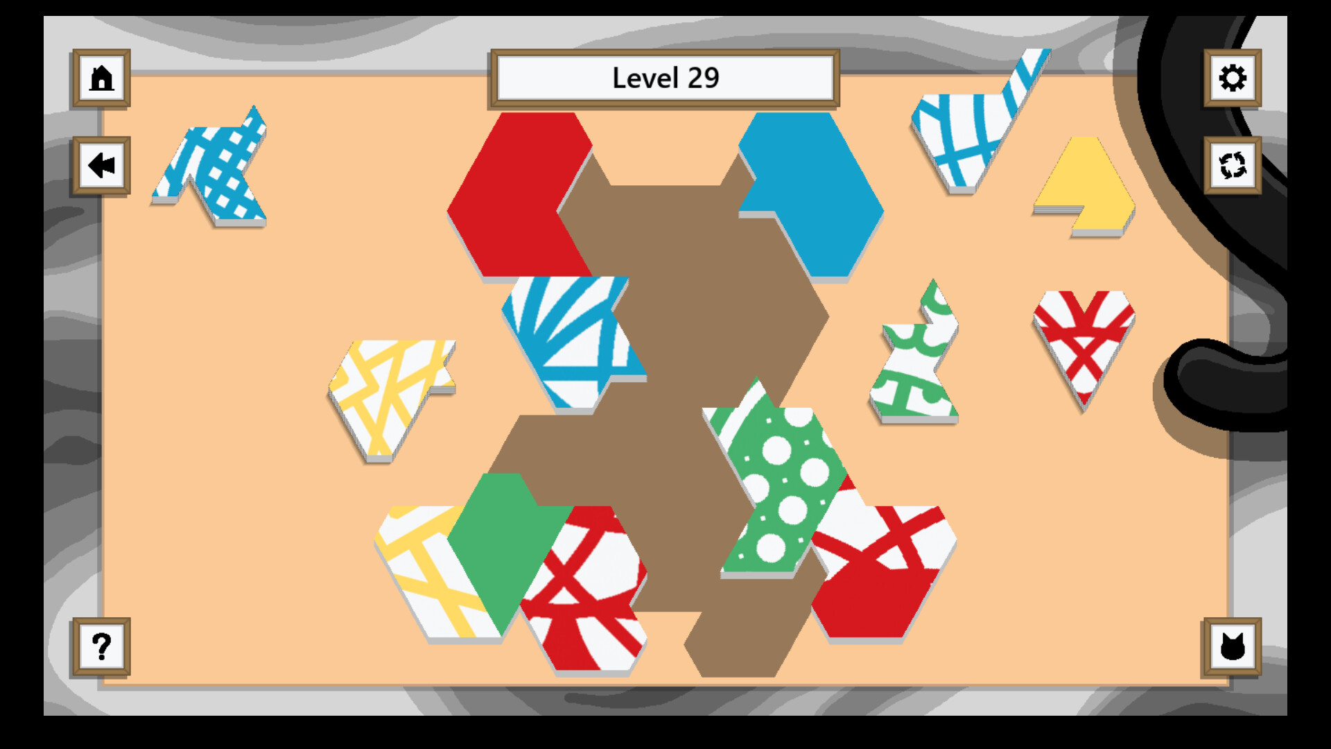 遊戲的介面簡潔,玩家可以專注於解謎本身。