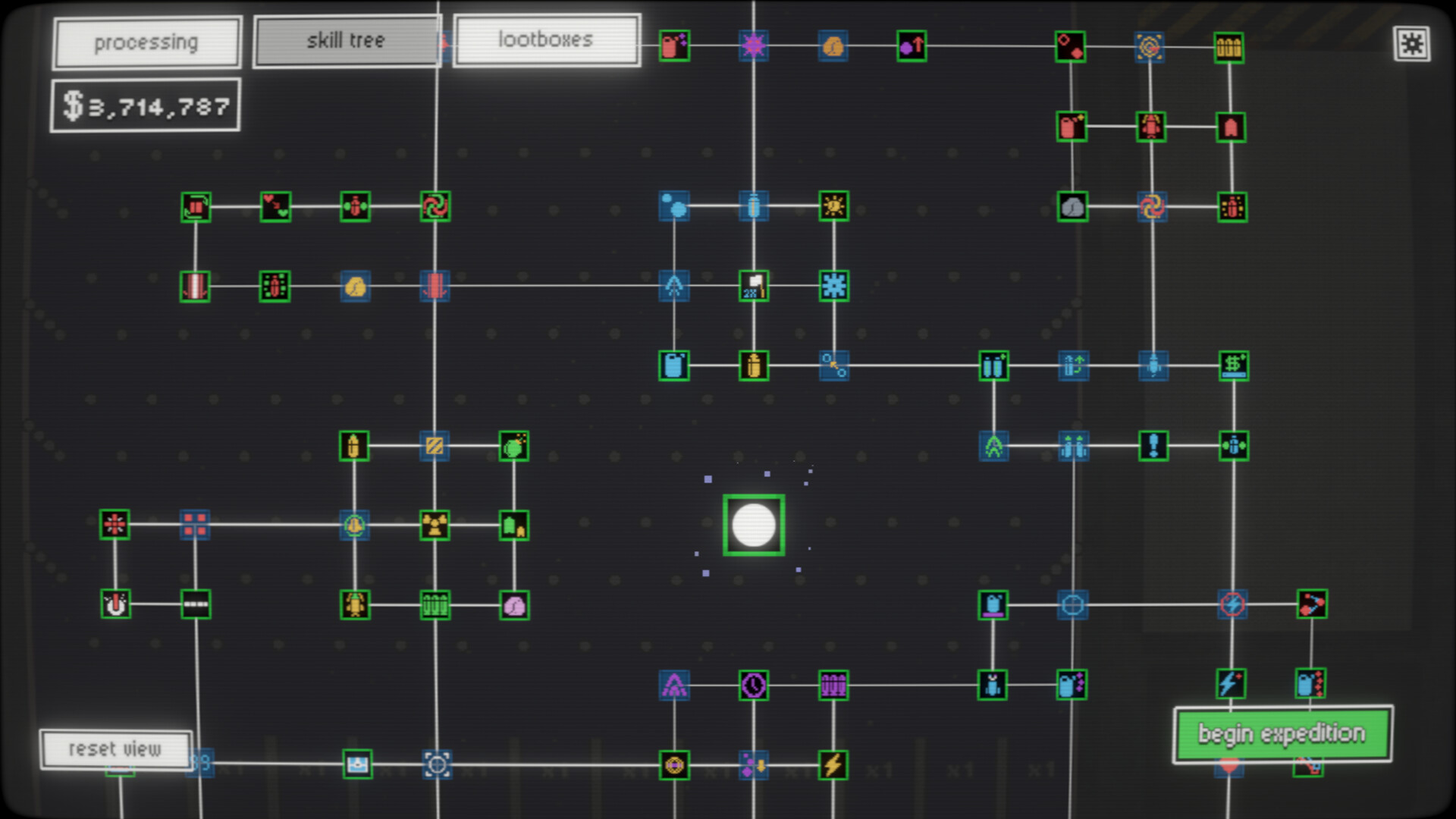 豐富的技能樹與升級介面